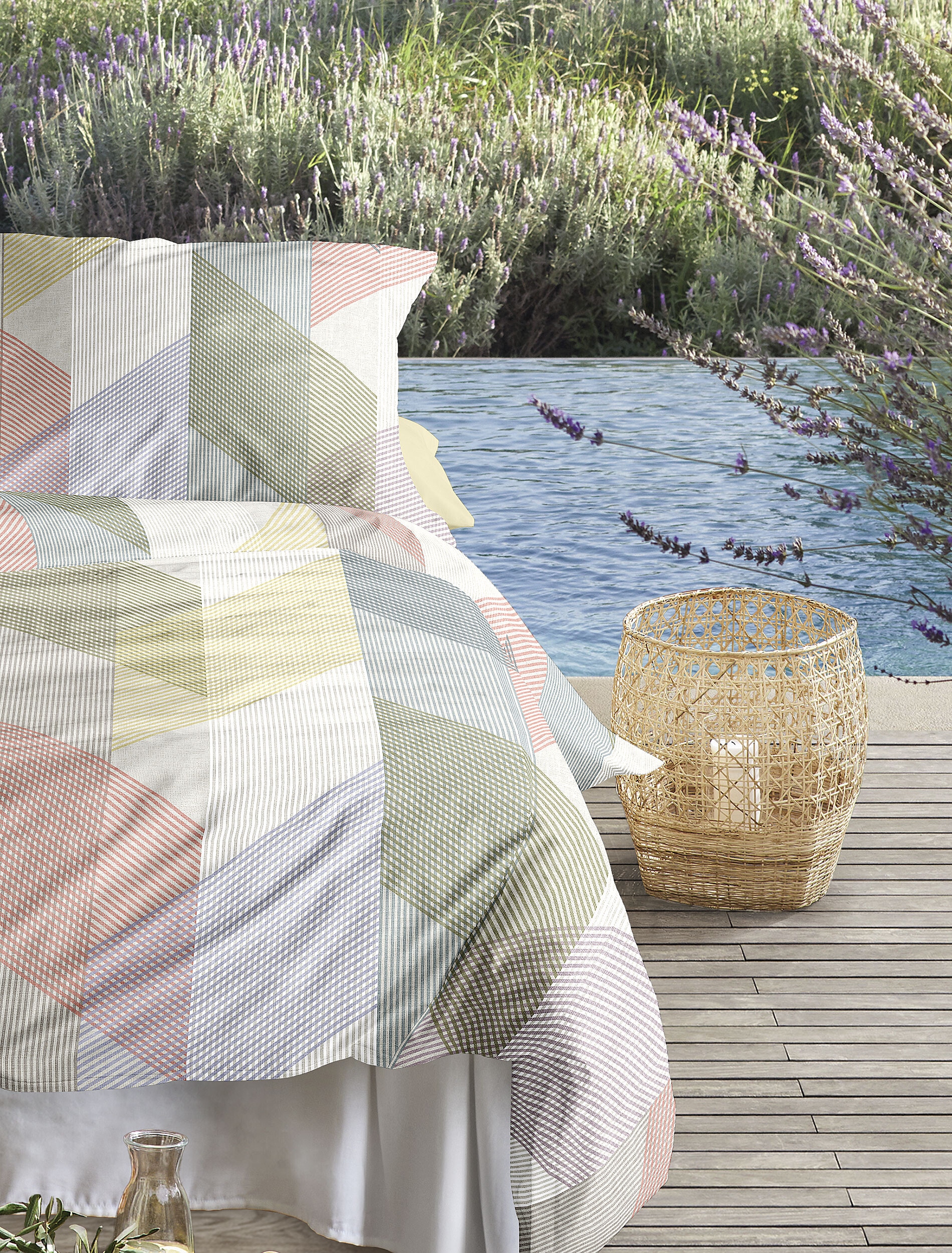 Irisette Bettwäsche »Wave 8739« 2 anschmiegsam und atmungsaktiv, Ganzjahresqualität