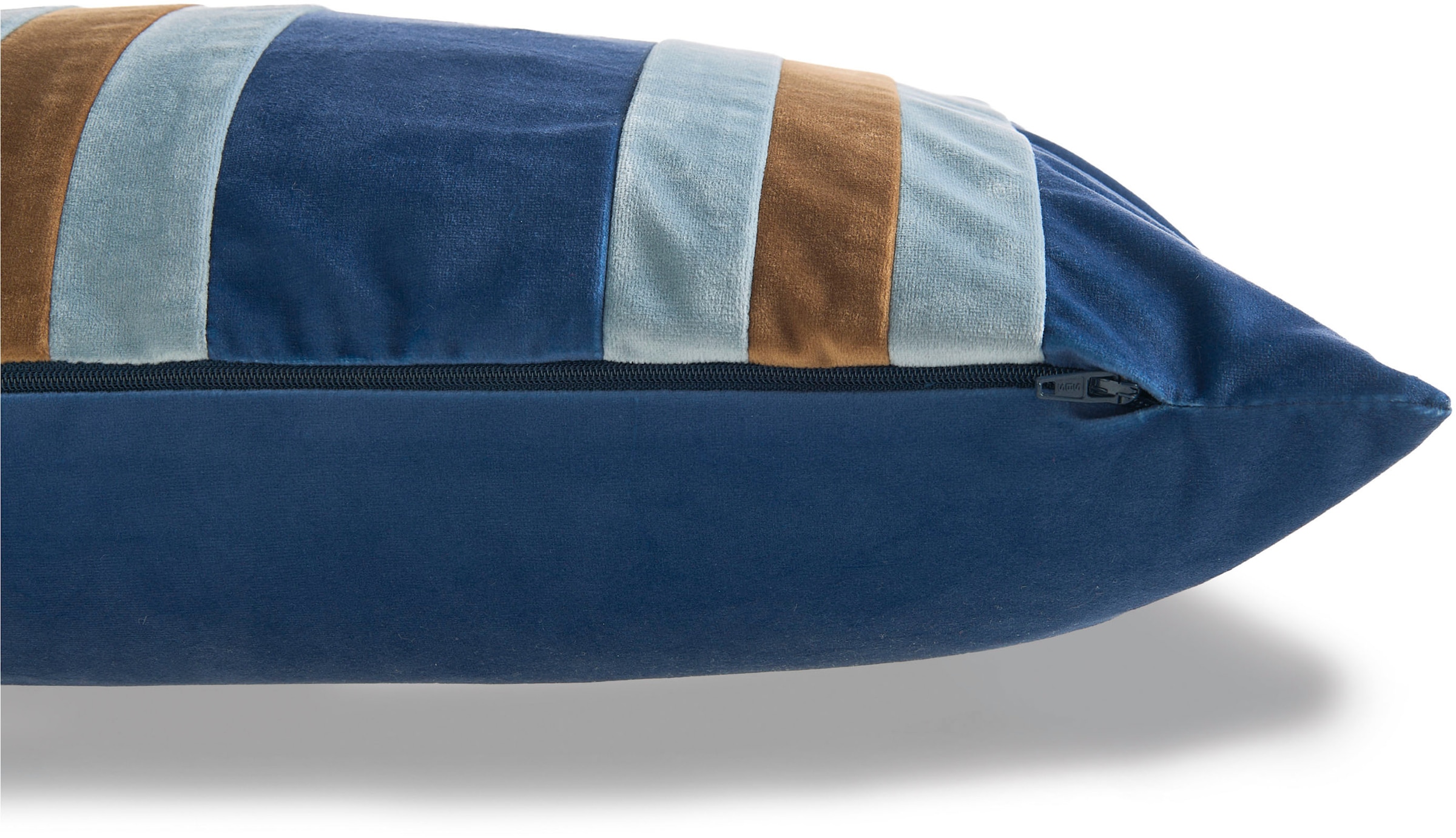 TOM TAILOR HOME Dekokissen »Velvet Stripe« aus weichem Velvet