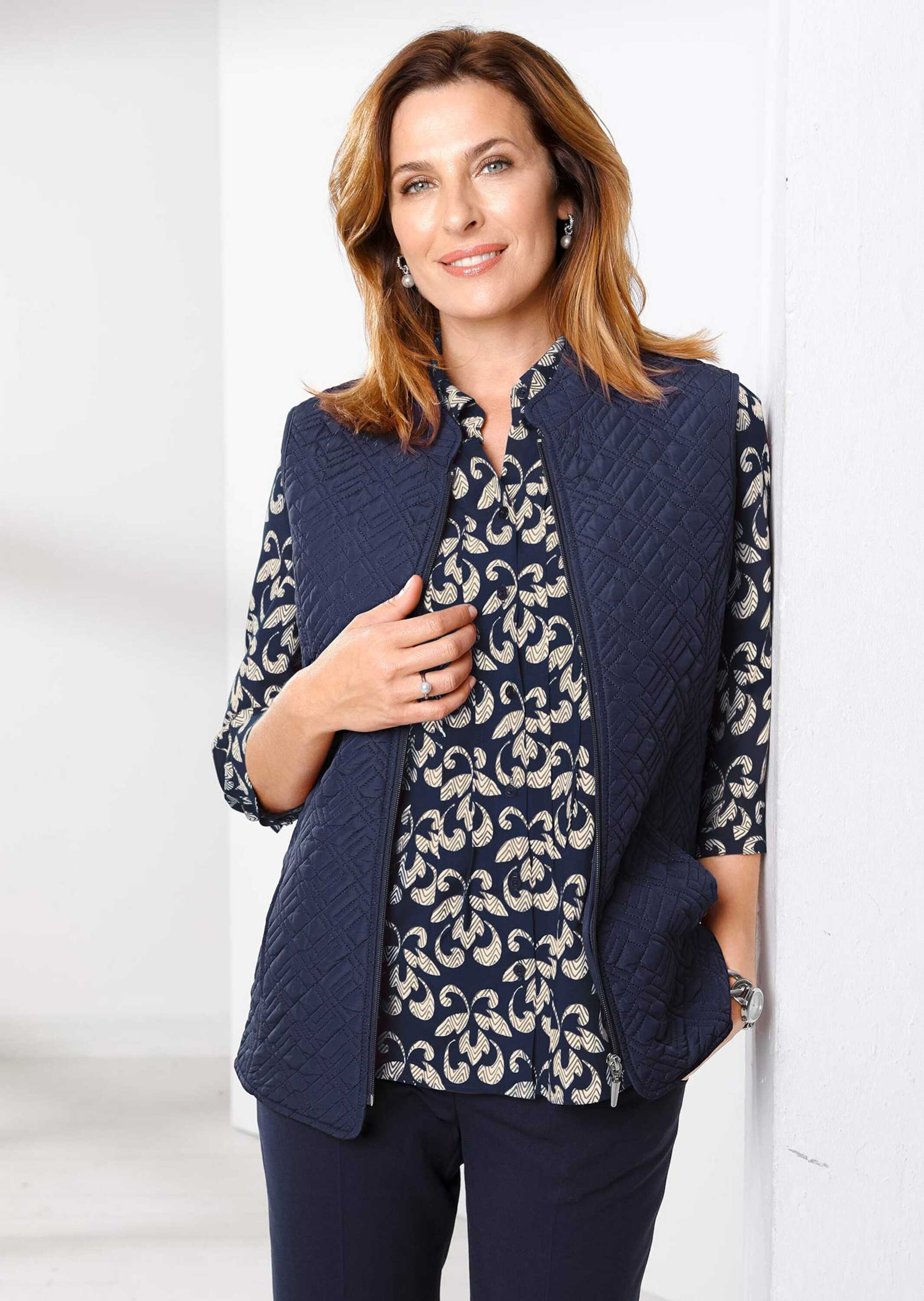 GOLDNER Kurzweste »Kurzgröße Leicht wattierte Steppweste«