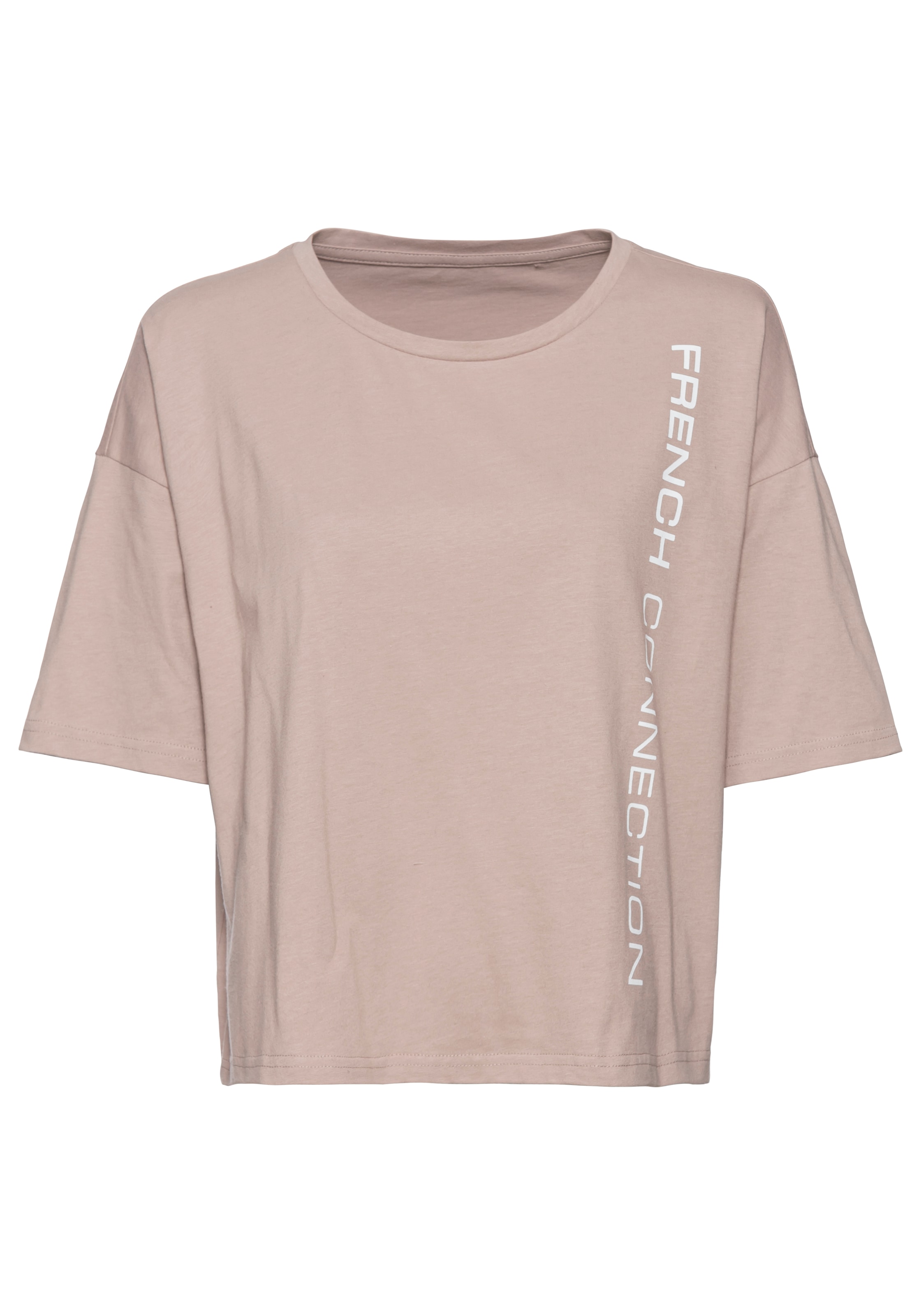 French Connection T-Shirt, mit weiten Ärmeln und Logodruck