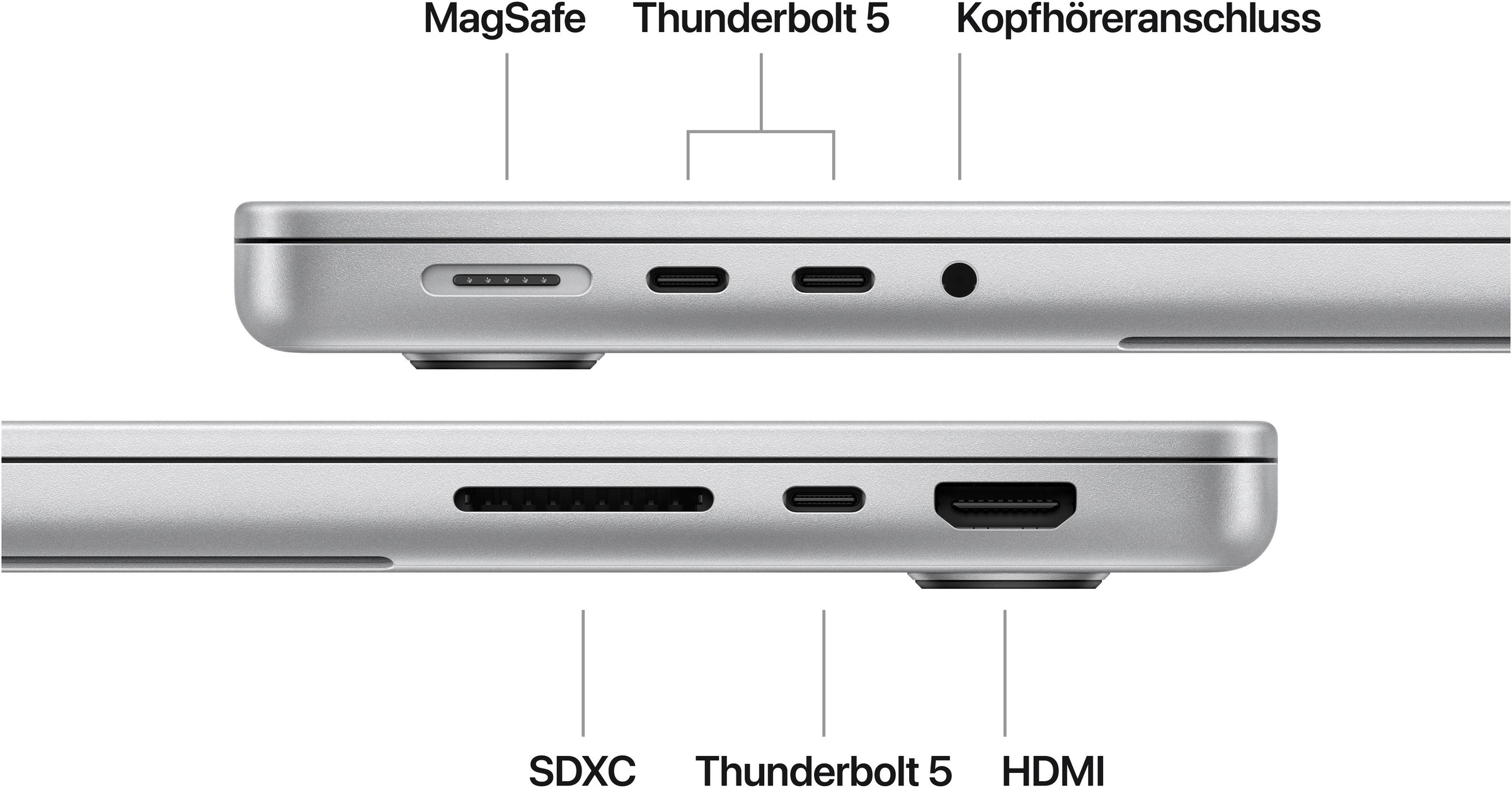 Apple Notebook »MacBook Pro 14'' M4 Pro«, 35,97 cm, / 14,2 Zoll, Apple, M4 Pro, M4 - 20-Core GPU, 1000 GB SSD