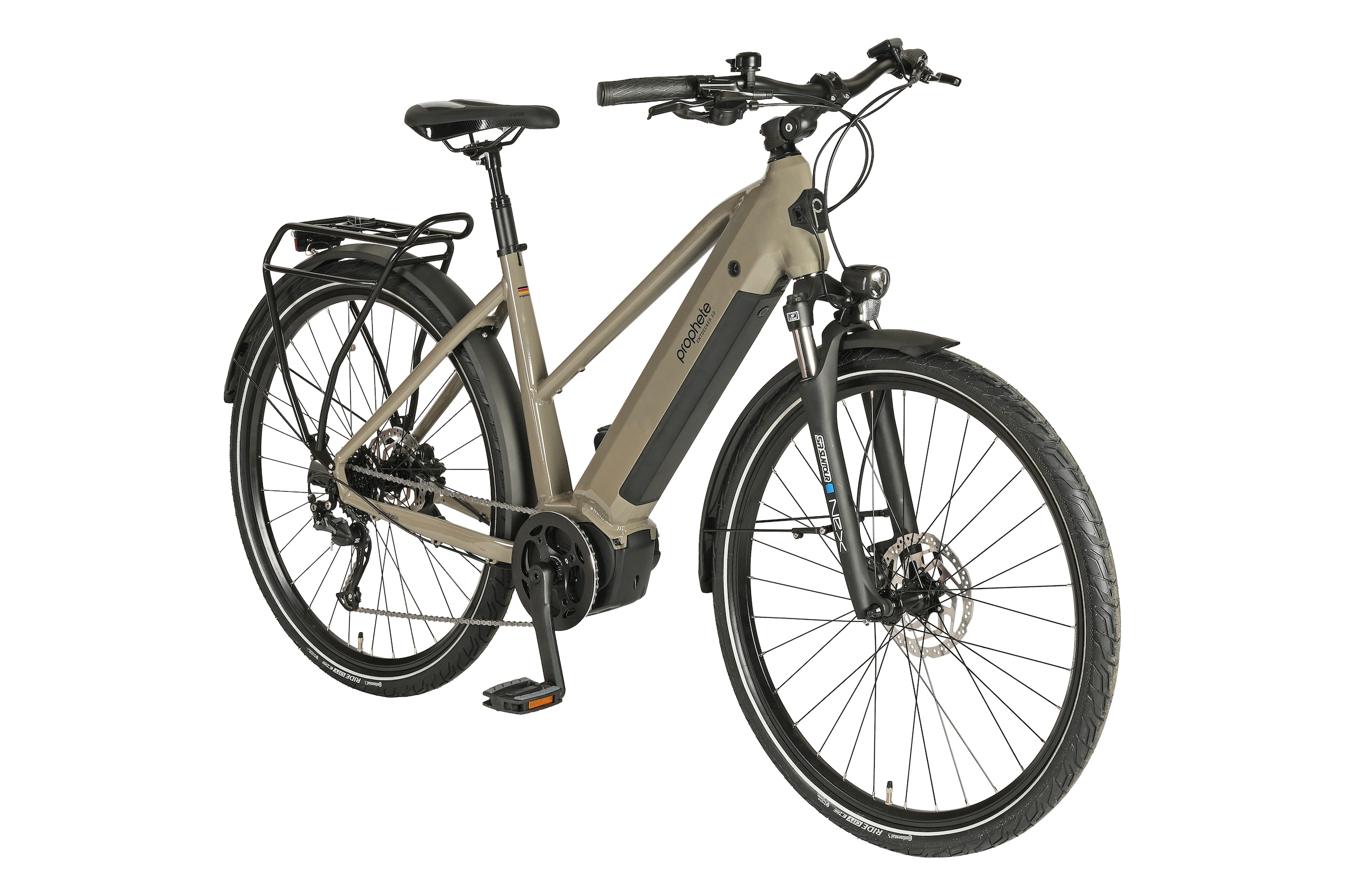 Prophete »Entdecker 3.0« 9 Gang Shimano Kettenschaltung Mittelmotor 250 W
