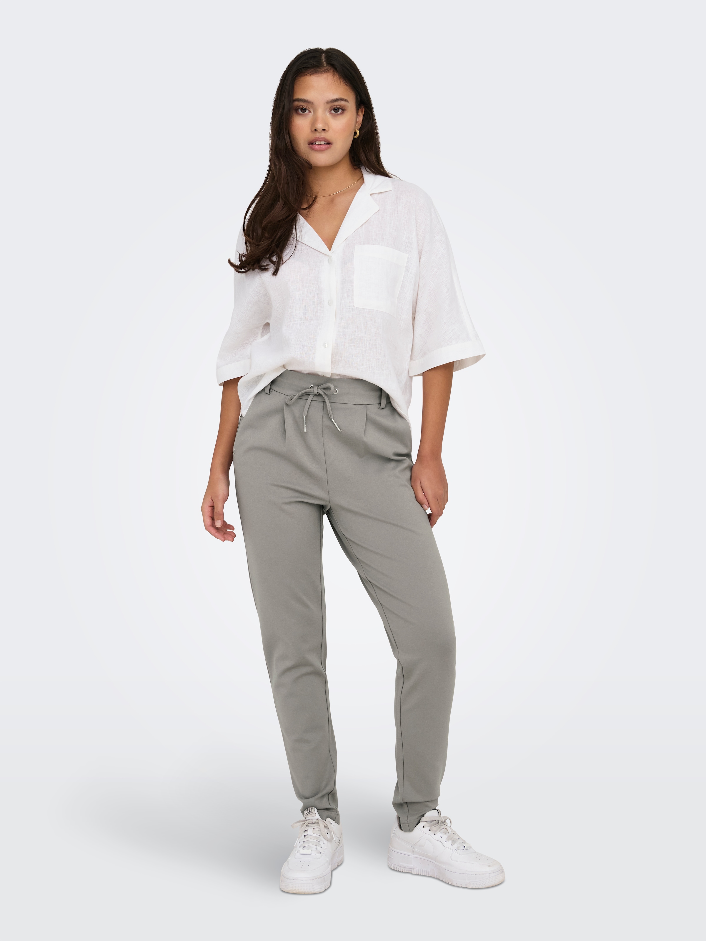 ONLY Jogger Pants »ONLPOPTRASH LIFE EASY COL PANT PNT NOOS«, mit elastischem Bund und Kordelzug