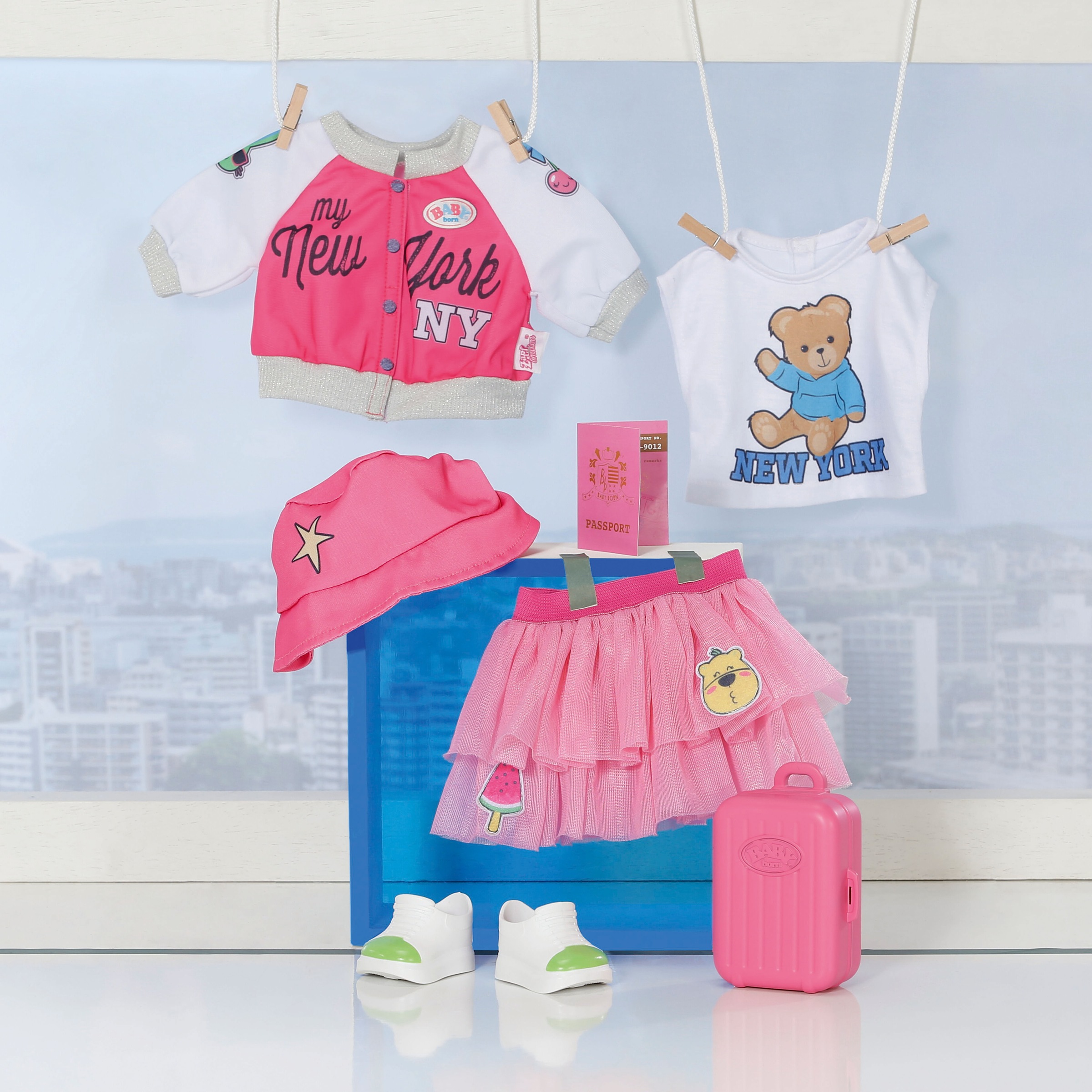 Baby Born Puppenkleidung »Reiseoutfit, 43cm«