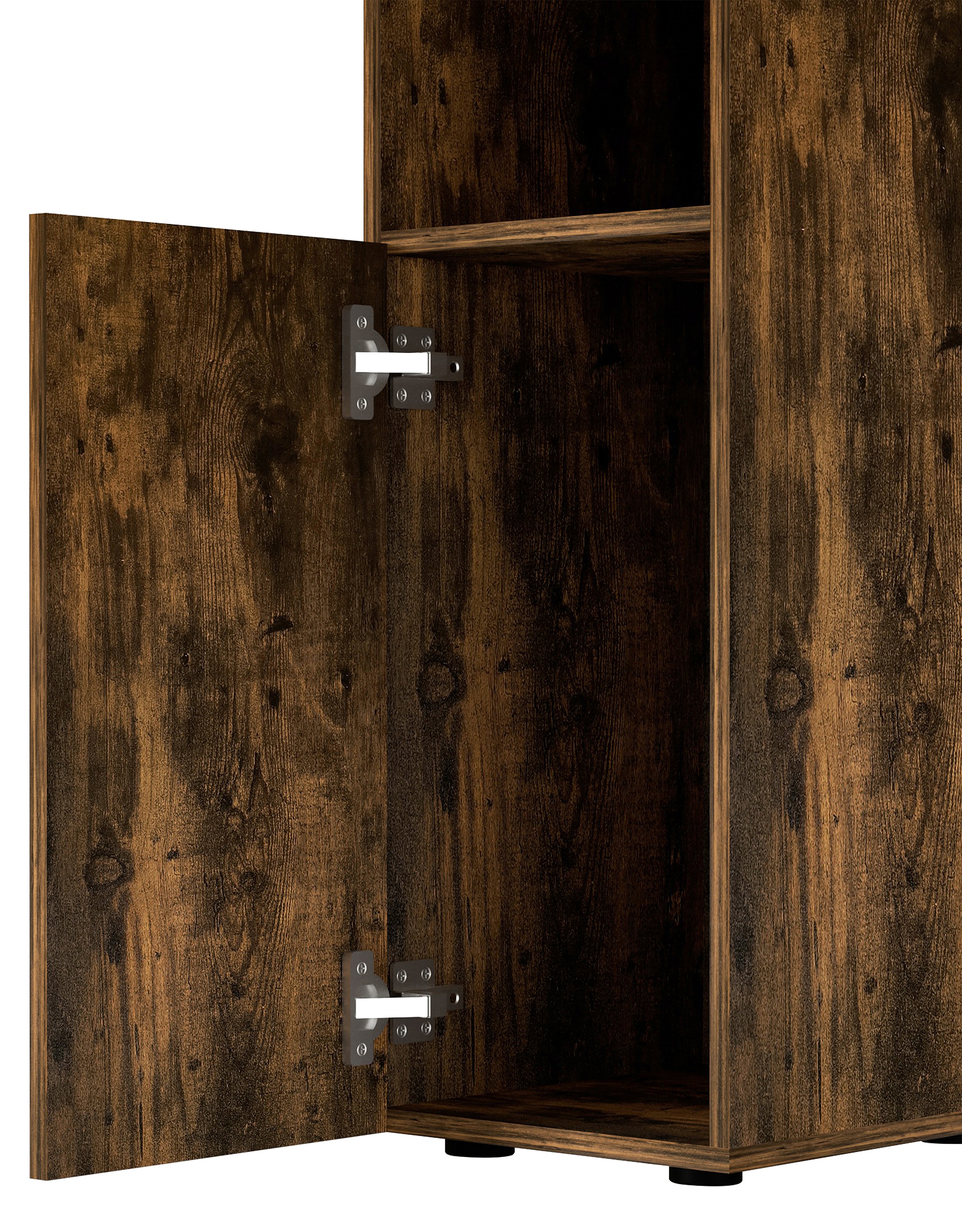 VCM Nachttisch »Holz Nachttisch Beistellmöbel Seitenschrank Narila«