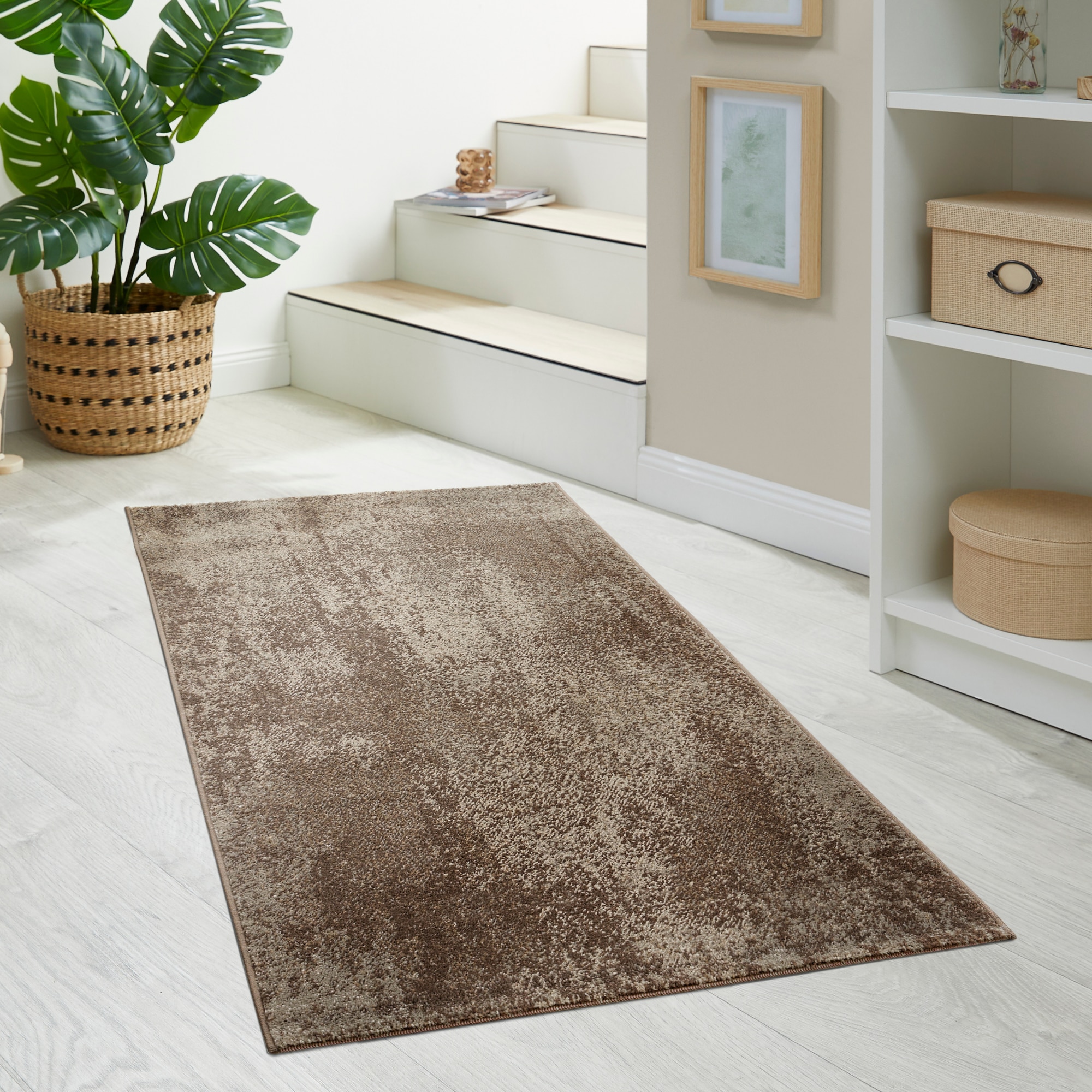 Andiamo Teppich »Luna«, rechteckig, 7 mm Höhe, Kurzflor, modernes Design, meliert