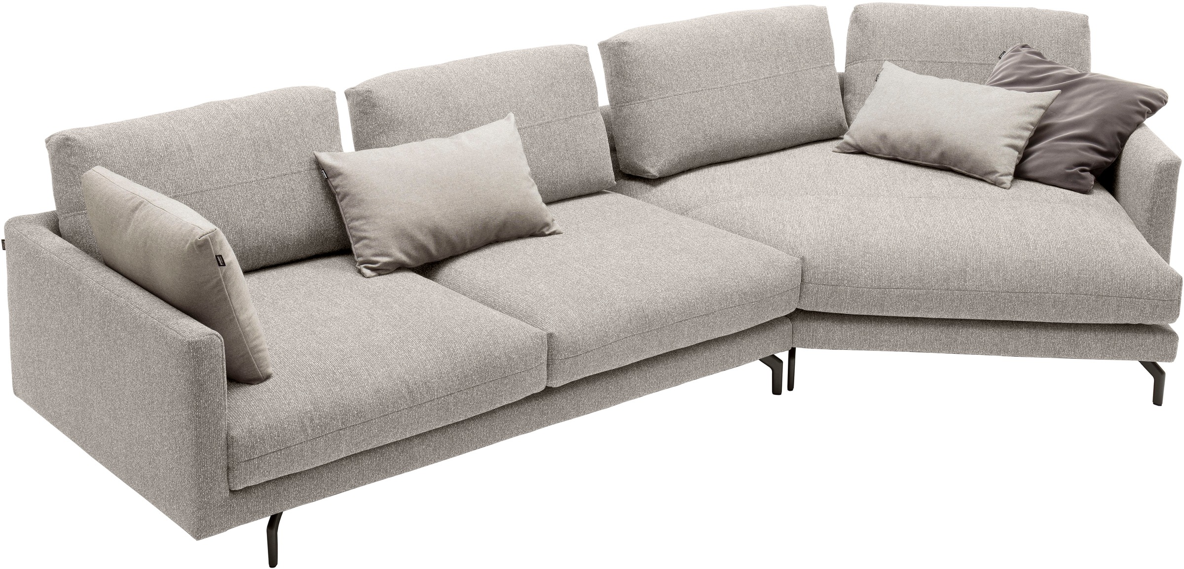 Creation BY ROLF BENZ Wohnlandschaft »CR.414«, Wahlweise aus Leder oder Chenille