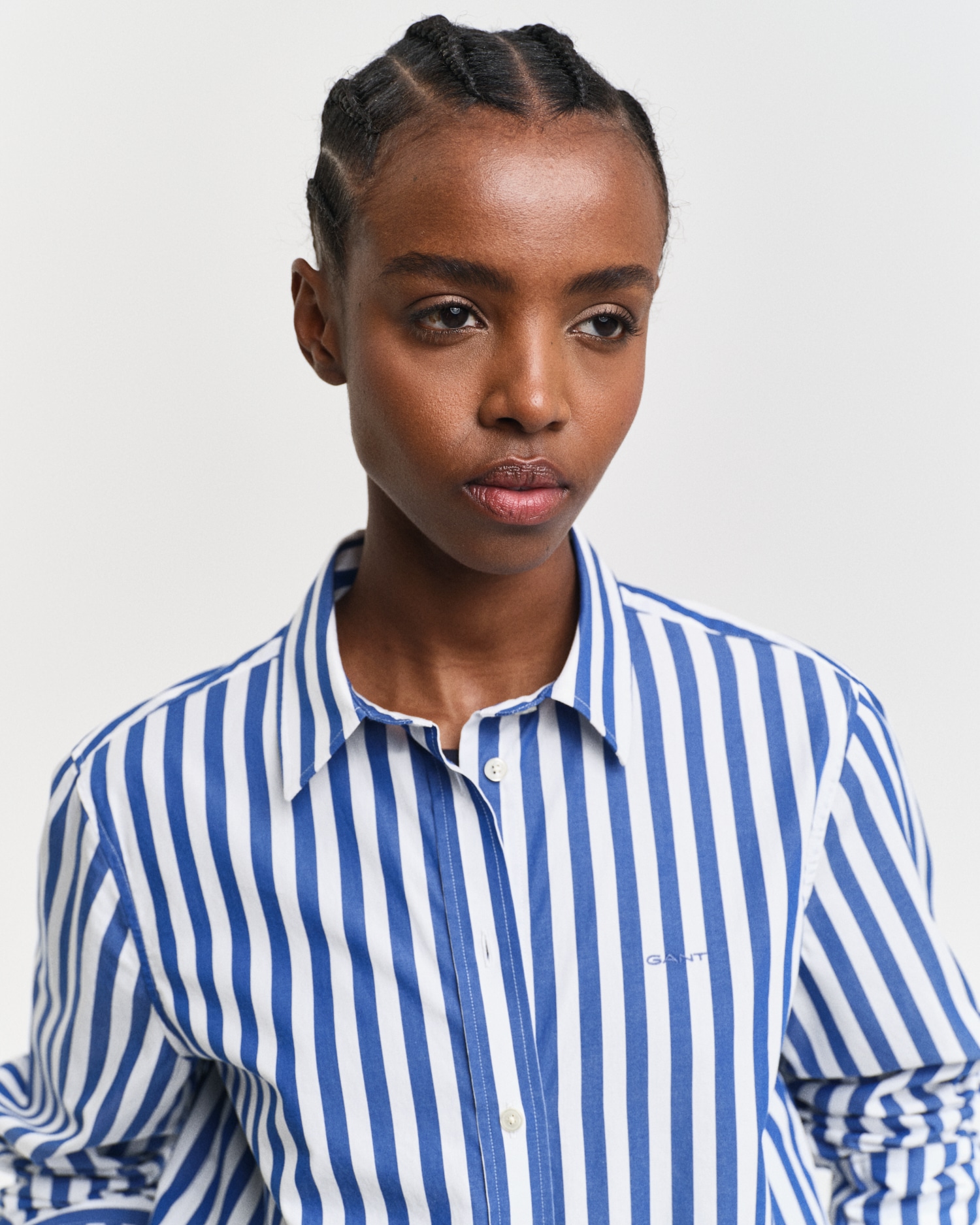 Gant Langarmbluse »REG POPLIN WIDE STRIPED SHIRT«, Popeline Bluse mit breiten Streifen