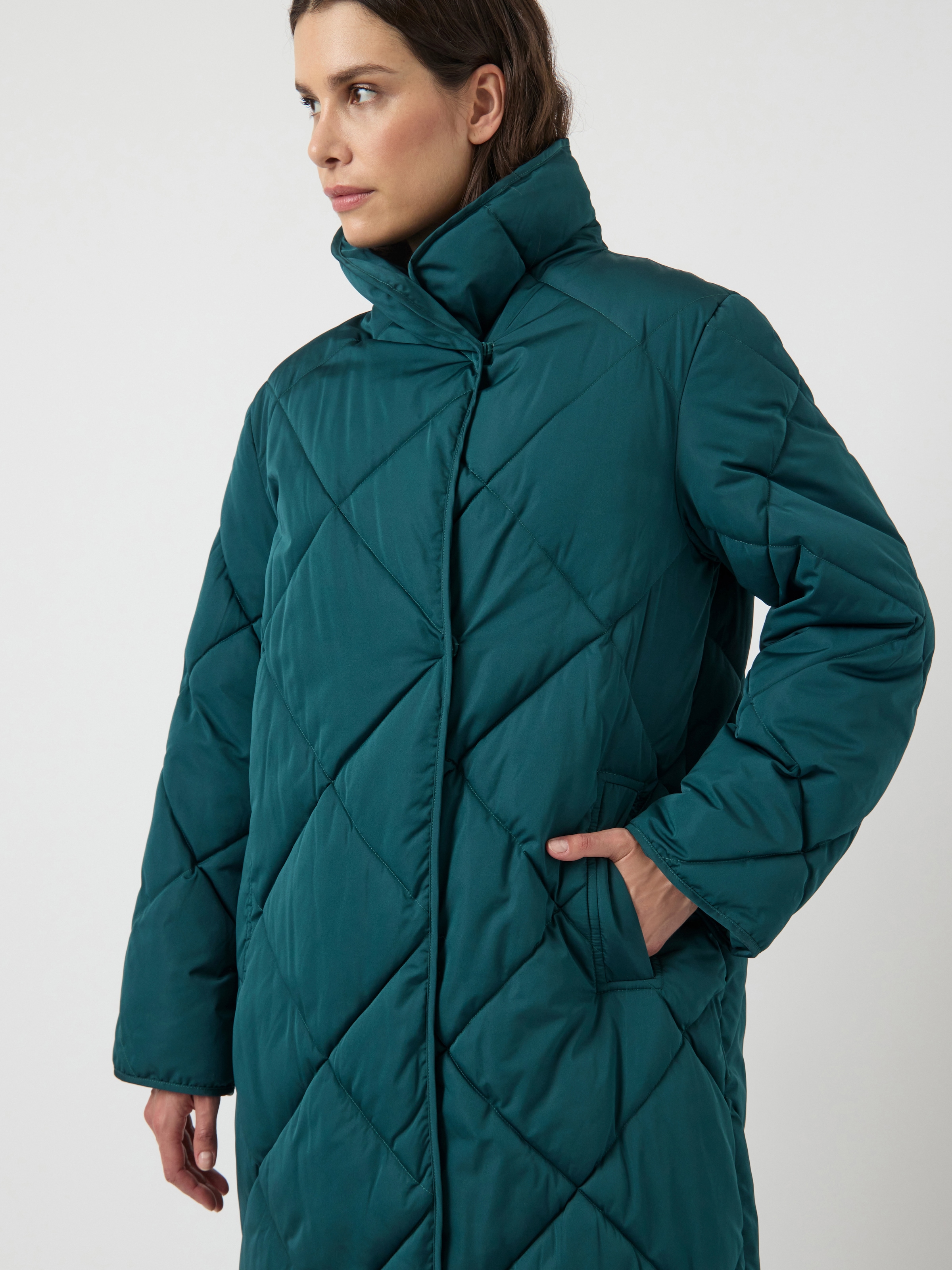 Y.A.S Steppmantel »YASSELURA LS LONG PADDED COAT S. NOOS«