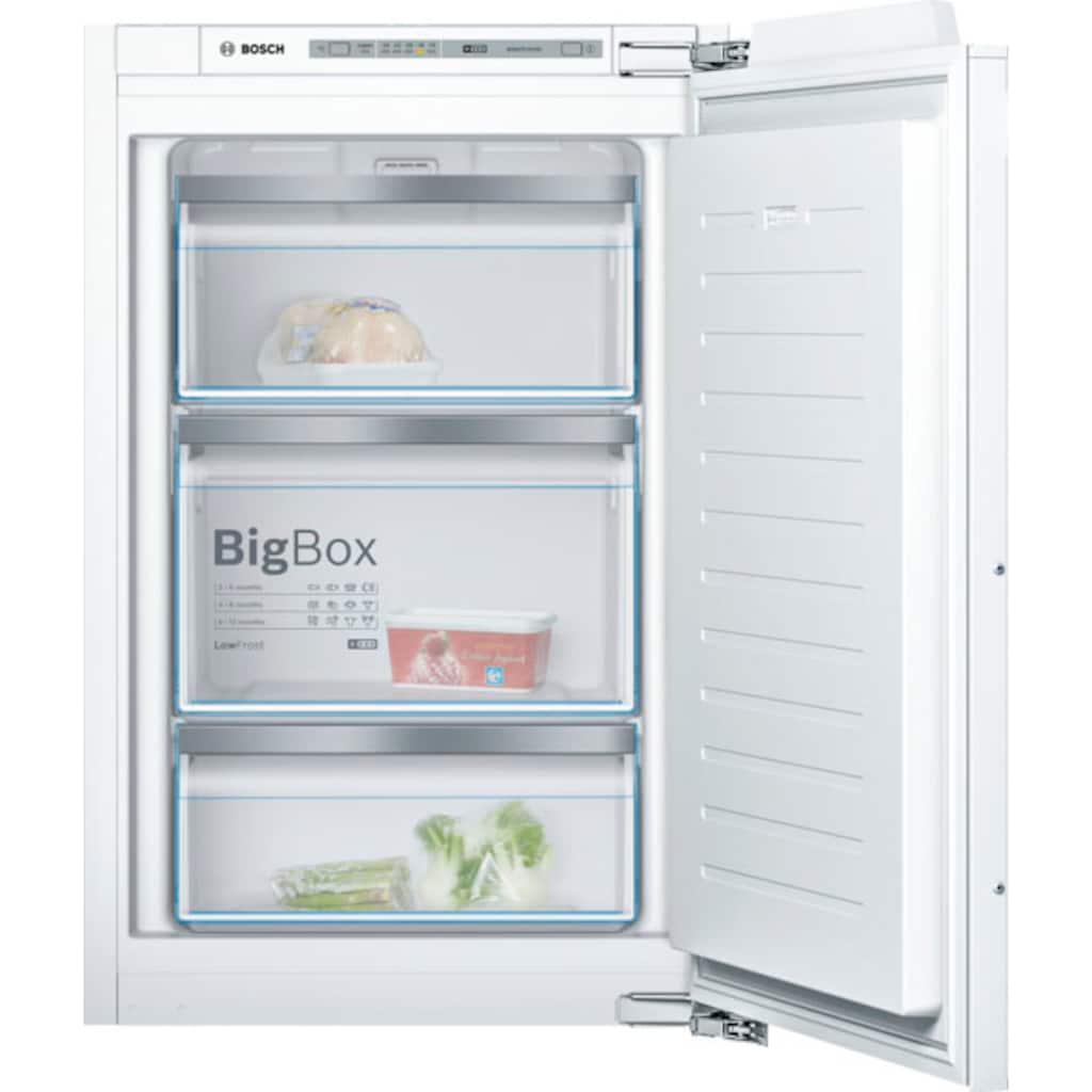 BOSCH Einbaugefrierschrank »GIV21ADD0«, 6, 87,4 cm hoch, 55,8 cm breit