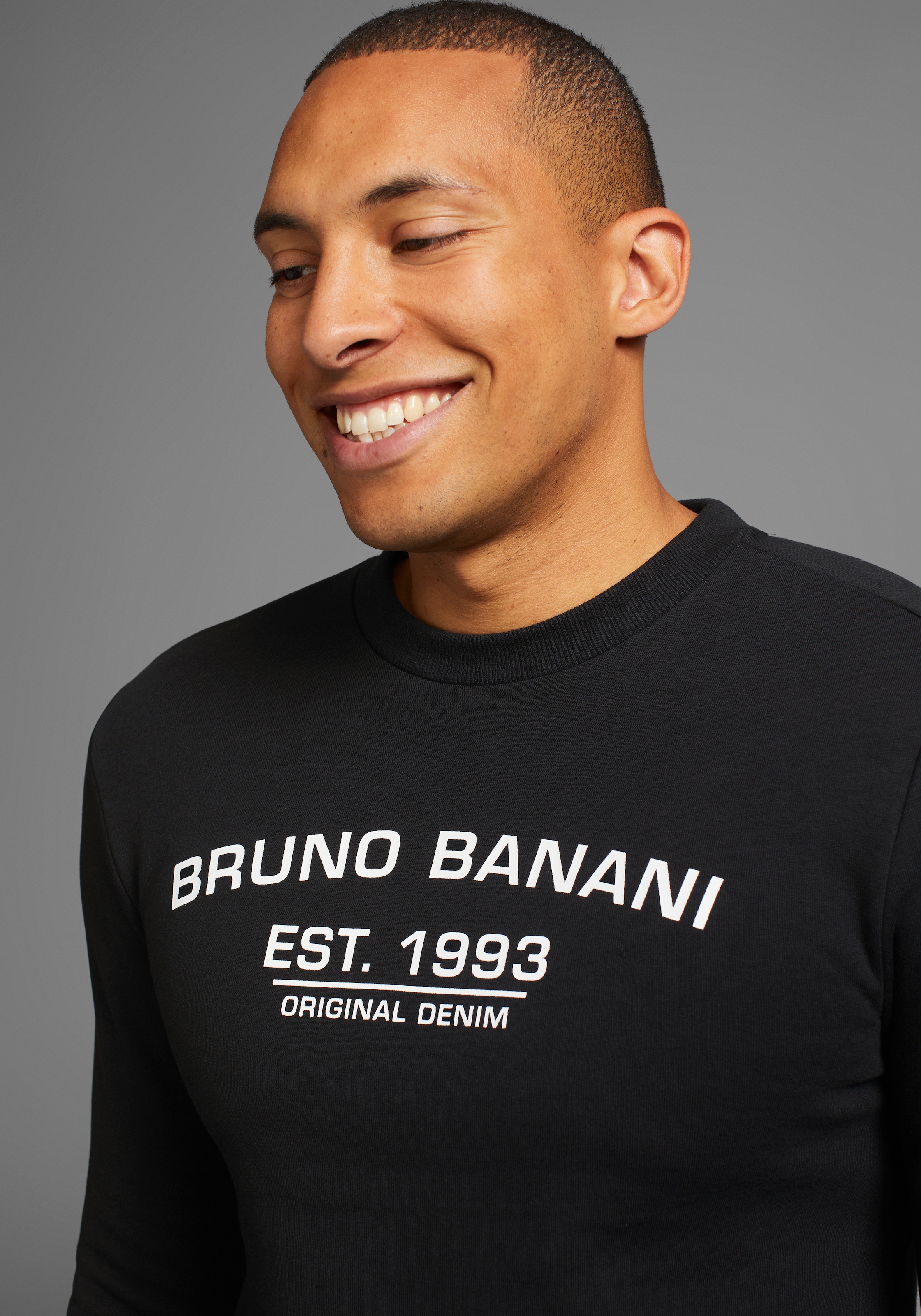 Bruno Banani Sweatshirt, mit Logoprint - NEUE KOLLEKTION