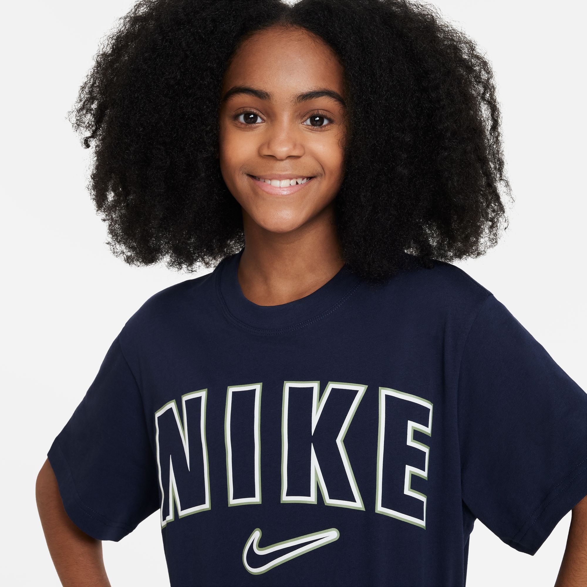 Nike Sportswear T-Shirt »G NSW TEE Short Sleeve BOXY PRNT - für Kinder« bei  ♕ | Sport-T-Shirts