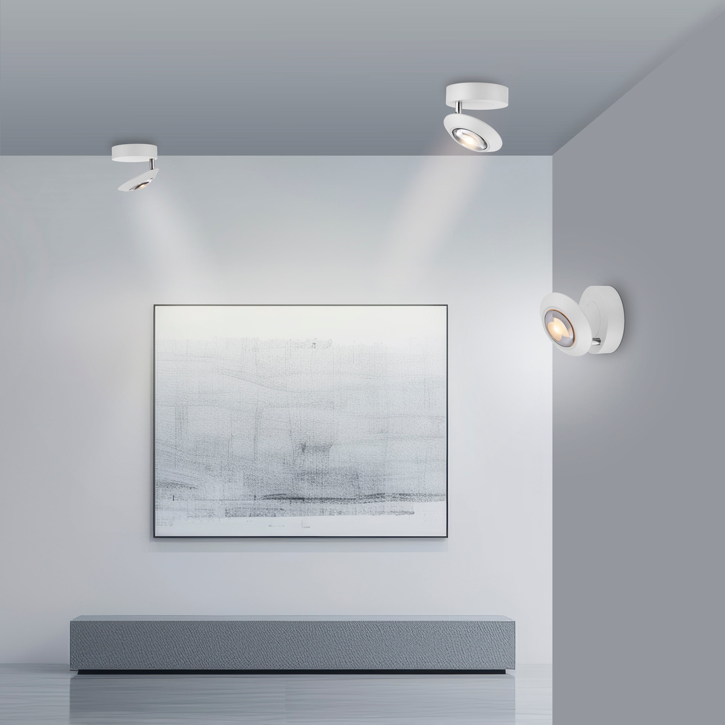 Neuhaus PURE LED Deckenleuchte »PURE Oculis« LED-Board 1 Stk. Warmweiß Dimmfähig über separaten Tronicdimmer, dreh- & schwenkbar