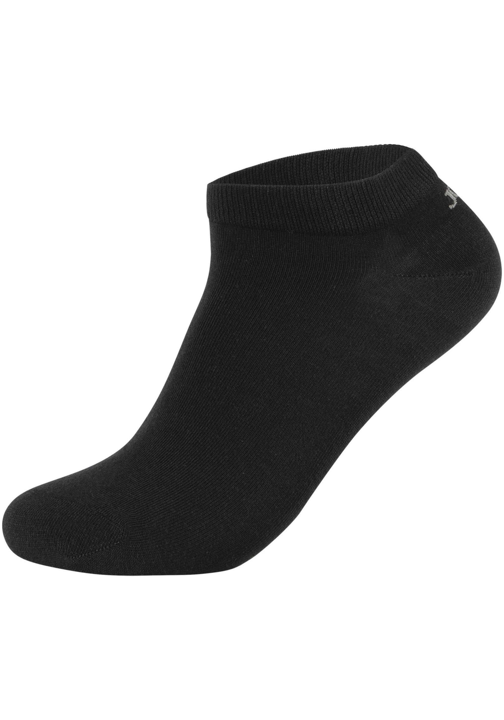 JOOP! Kurzsocken »premium essentials«, (4 Paar), Langlebig: Verstärkte Ferse und Spitze für extra Haltbarkeit