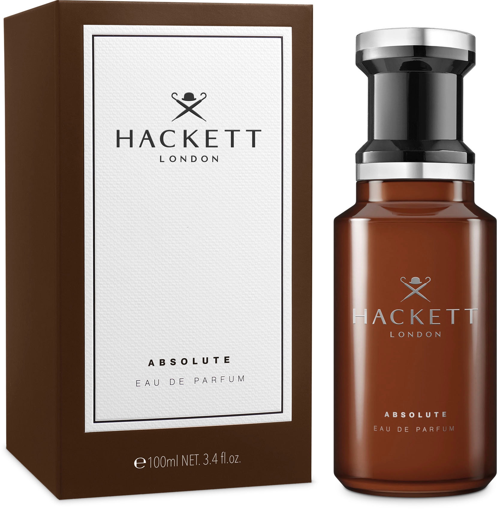 Hackett London Eau de Parfum »Hackett ABSOLUTE – EdP 100 ml«, (Packung, 1 tlg.)