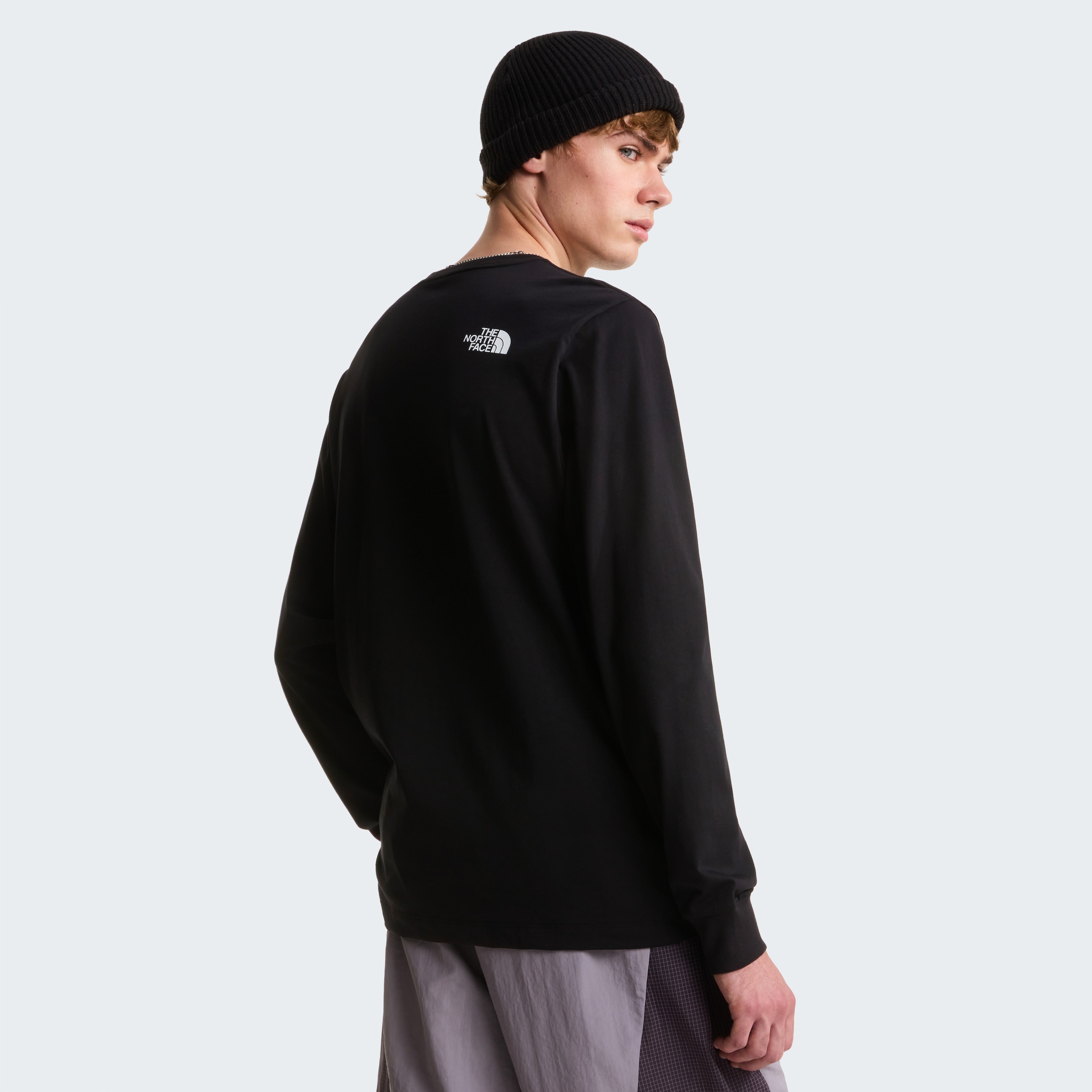 The North Face Langarmshirt »M EVOLUTION HALF DOME REGULAR LONG SLEEVE TEE« normale Passform, Langarm, sportlicher Stil, atmungsaktiv