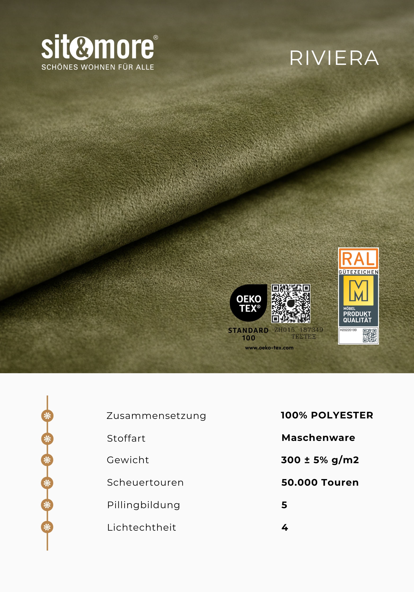 OTTO home Kopfstütze »Costello, B: 48 cm« Set: 2 Stück, passend zur Serie