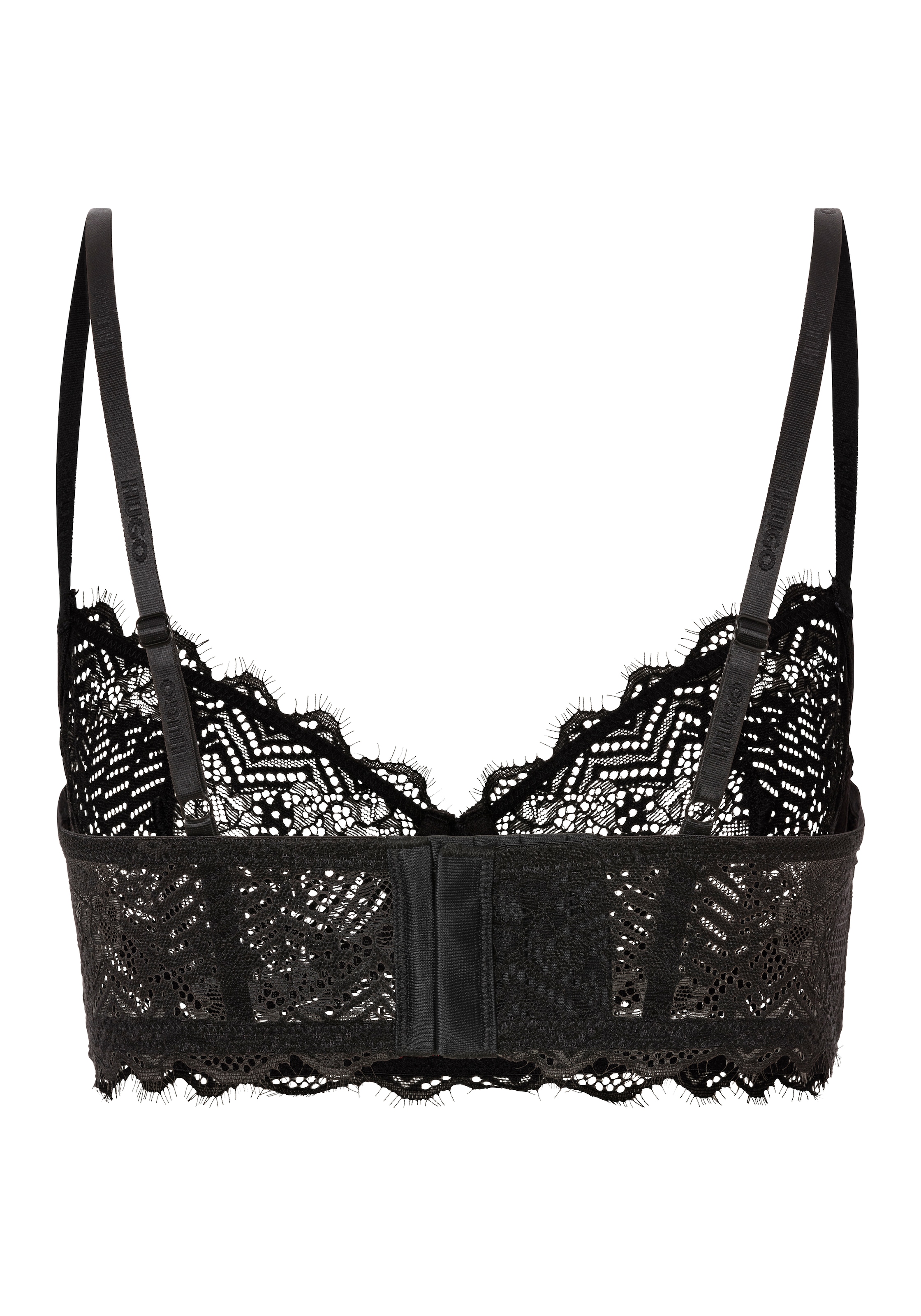 HUGO Underwear Bügel-BH »UNDERWIRE B. RL LACE«, Mit HUGO Logo auf dem Bund