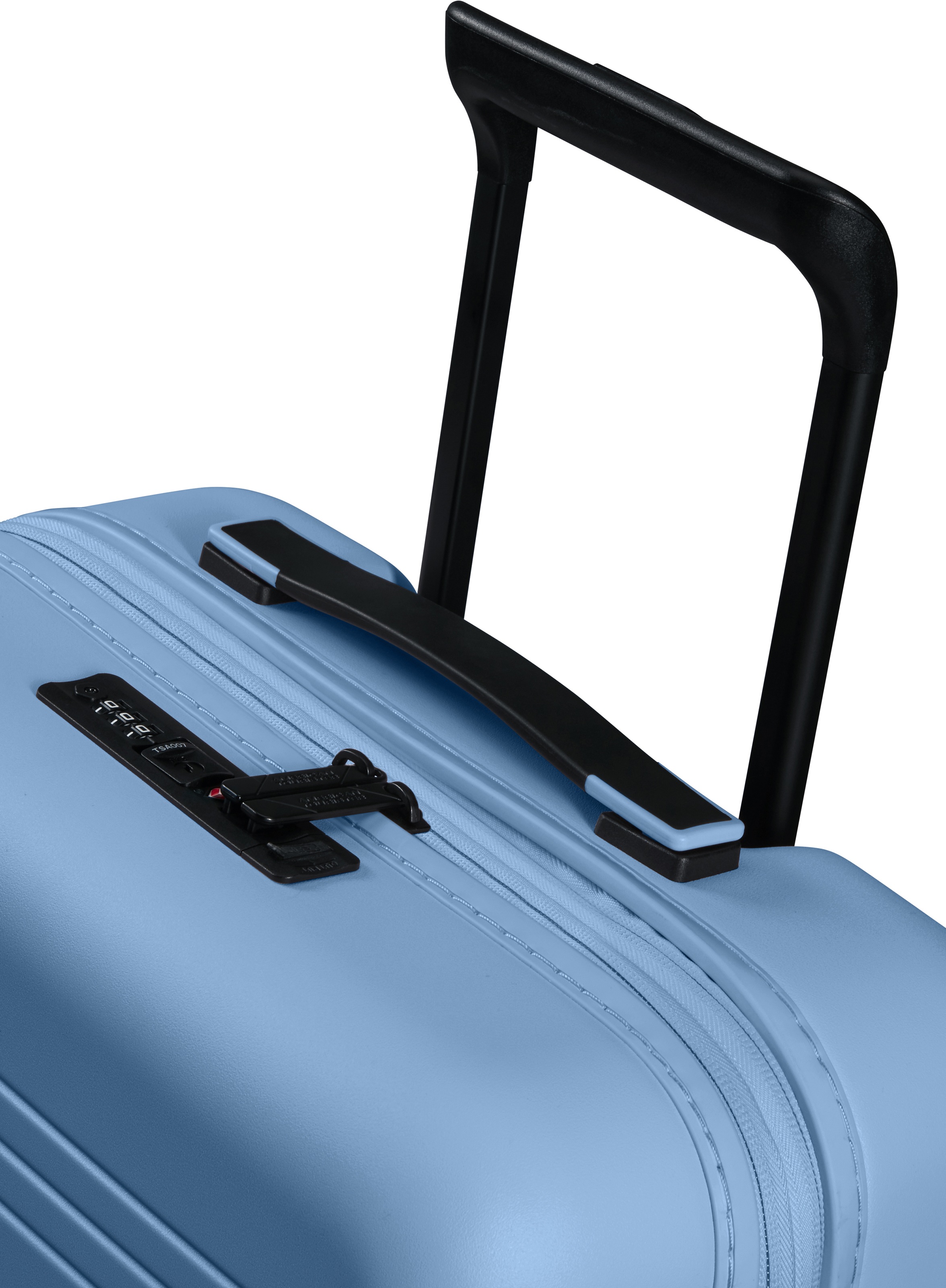 American Tourister® Hartschalen-Trolley »NOVASTREAM, 55 cm«, 4 Rollen, Handgepäck Trolley TSA-Zahlenschloss Volumenerweiterung USB-Schleuse