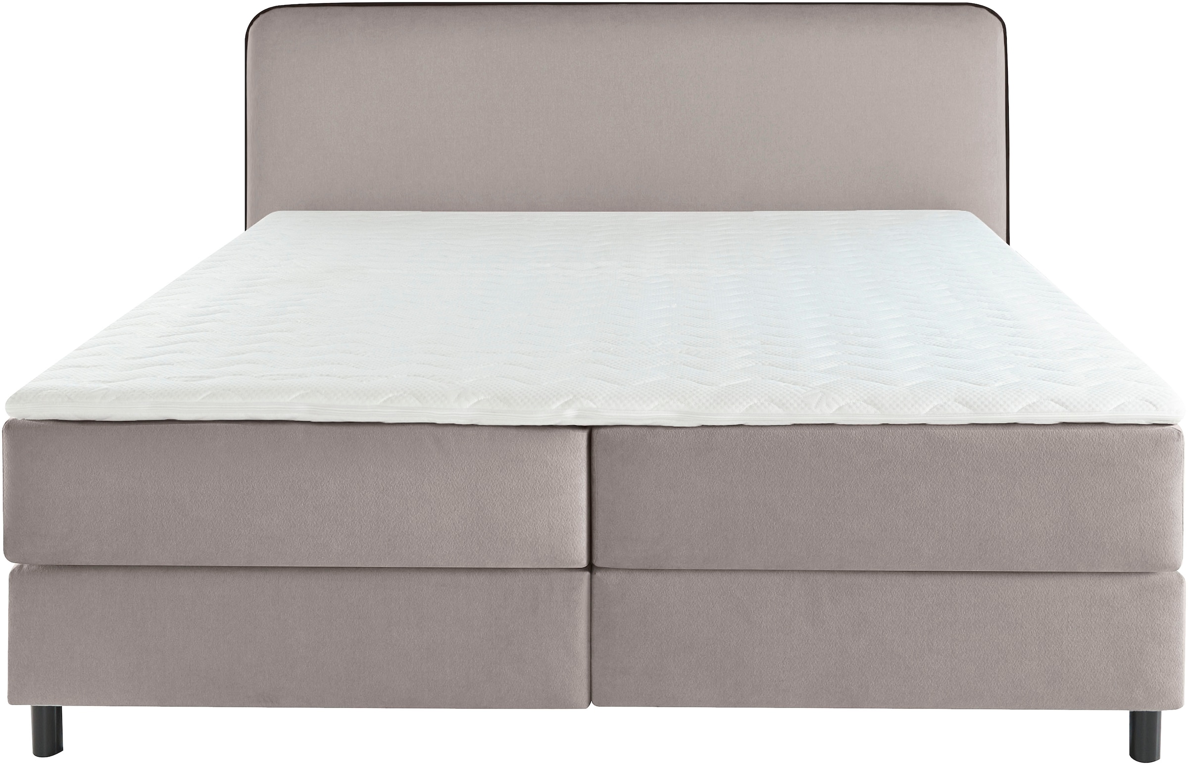s.Oliver Boxspringbett »Kuhmo in verschiedenen Größen inkl. Topper« wahlweise mit Bonnell- oder TTFK-Matratze in H2, H3 o. H4 erhältlich