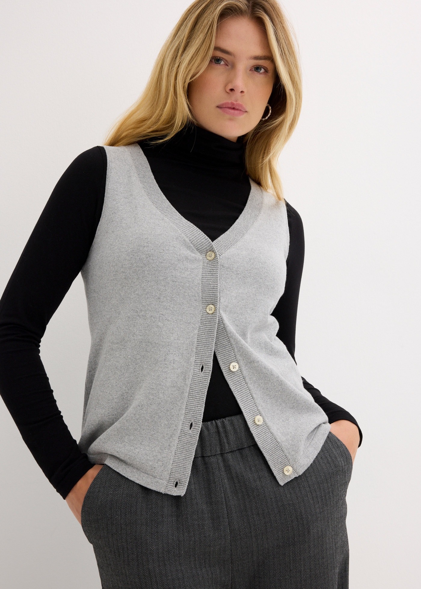 bonprix Palazzohose  Palazzo-Hose mit Bequembund