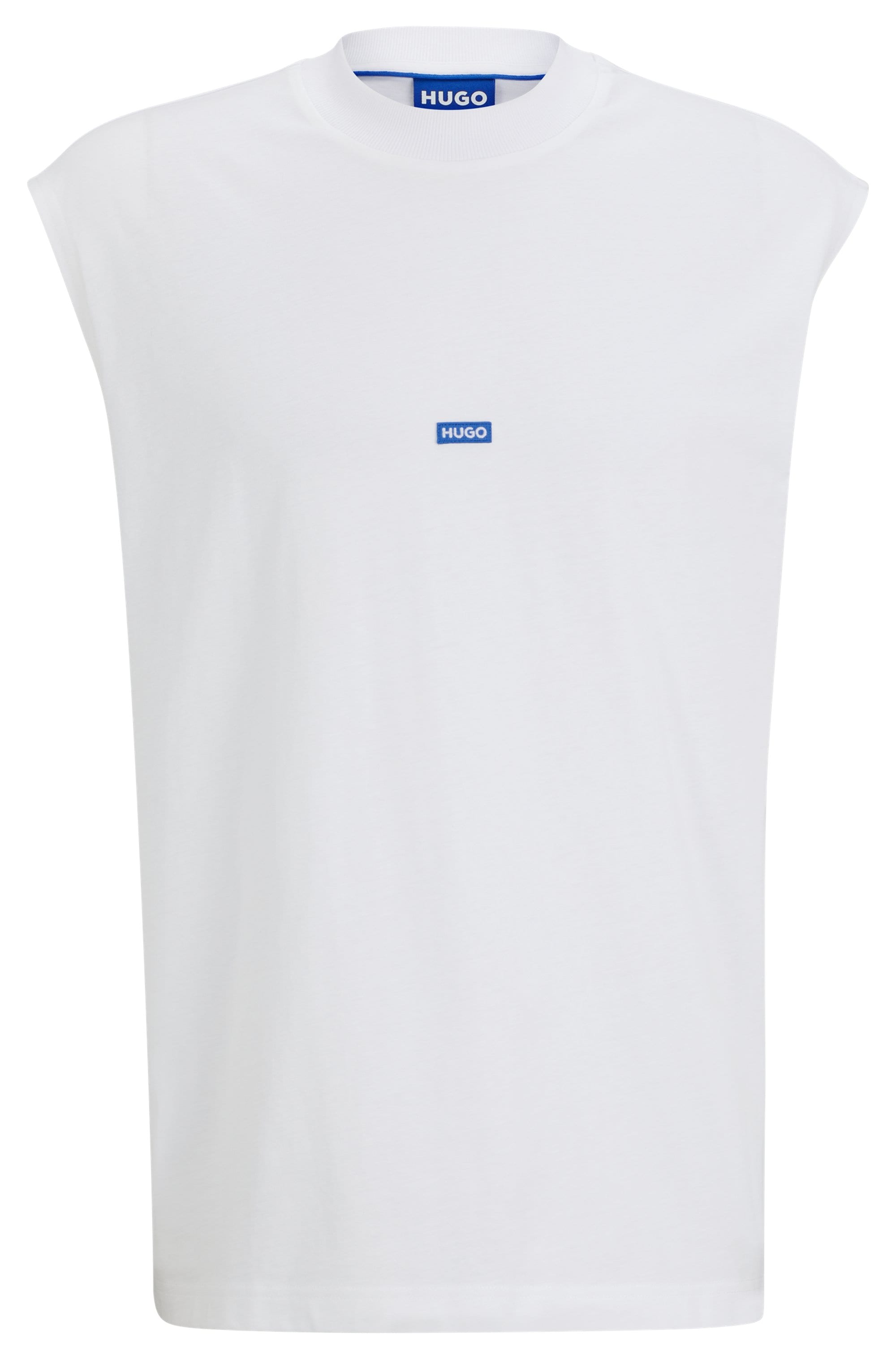 HUGO Blue T-Shirt »Navertz«, mit Hugo-Label