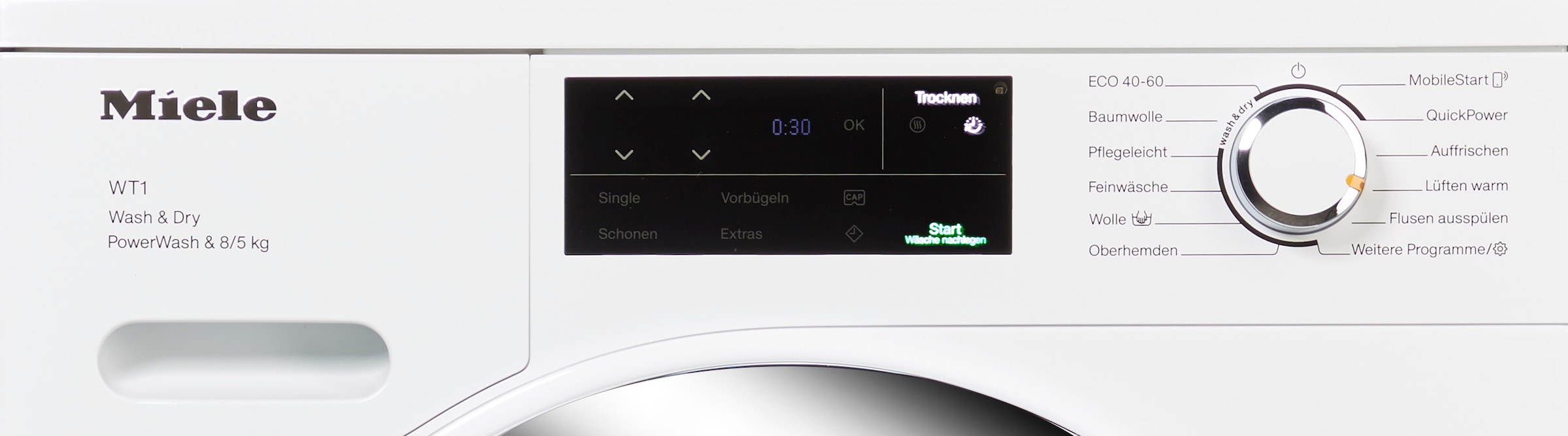 Miele Waschtrockner »WTI360WPM« 8 kg /5 kg 69 dB(A) Getestet auf 20 Jahre perfekte Wäschepflege, 25 Jahre Motorgarantie