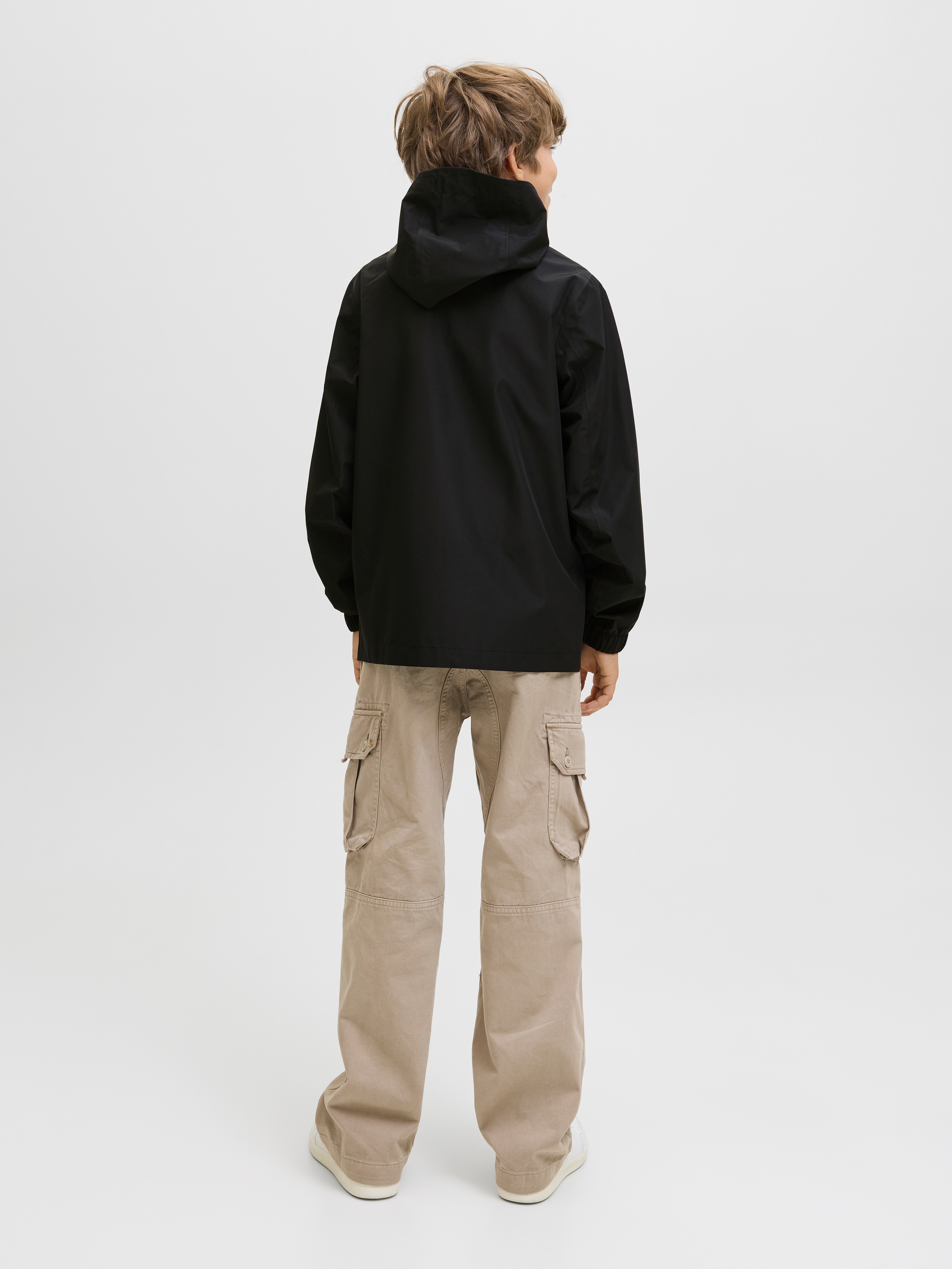Jack & Jones Junior Regenjacke »JJEFLYNN RAIN JACKET SN JNR«, mit Kapuze