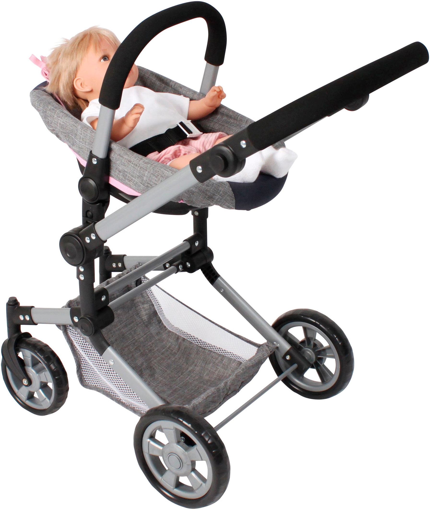 CHIC2000 Puppen Autositz »mit Adapter«, passend für Puppenwagen Mika, Nele, Jara, Linus und Linus Duo