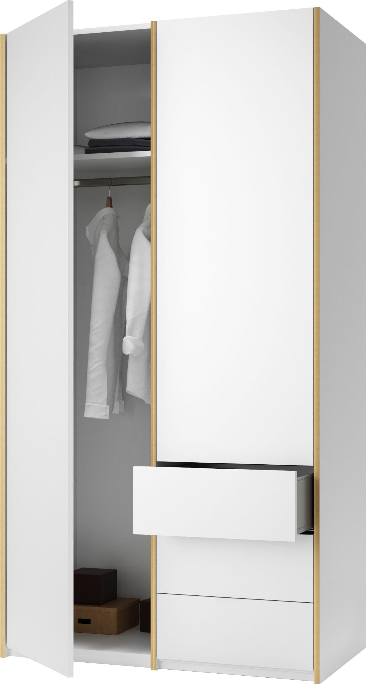 Rechnung unten Variante »Modular Plus LIVING auf Inklusive Kleiderschrank Müller SMALL kleiner 2«, rechts bestellen 3 Schubladen