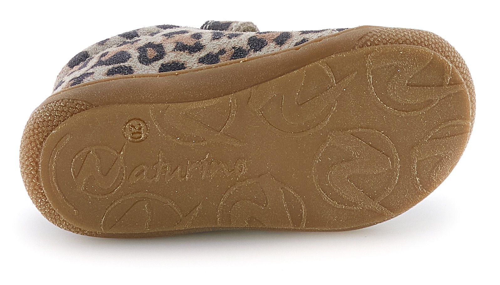 Naturino Lauflernschuh »Cocoon«, Klettschuh, Babyschuh mit Leo-Muster, Größenschablone zum Download
