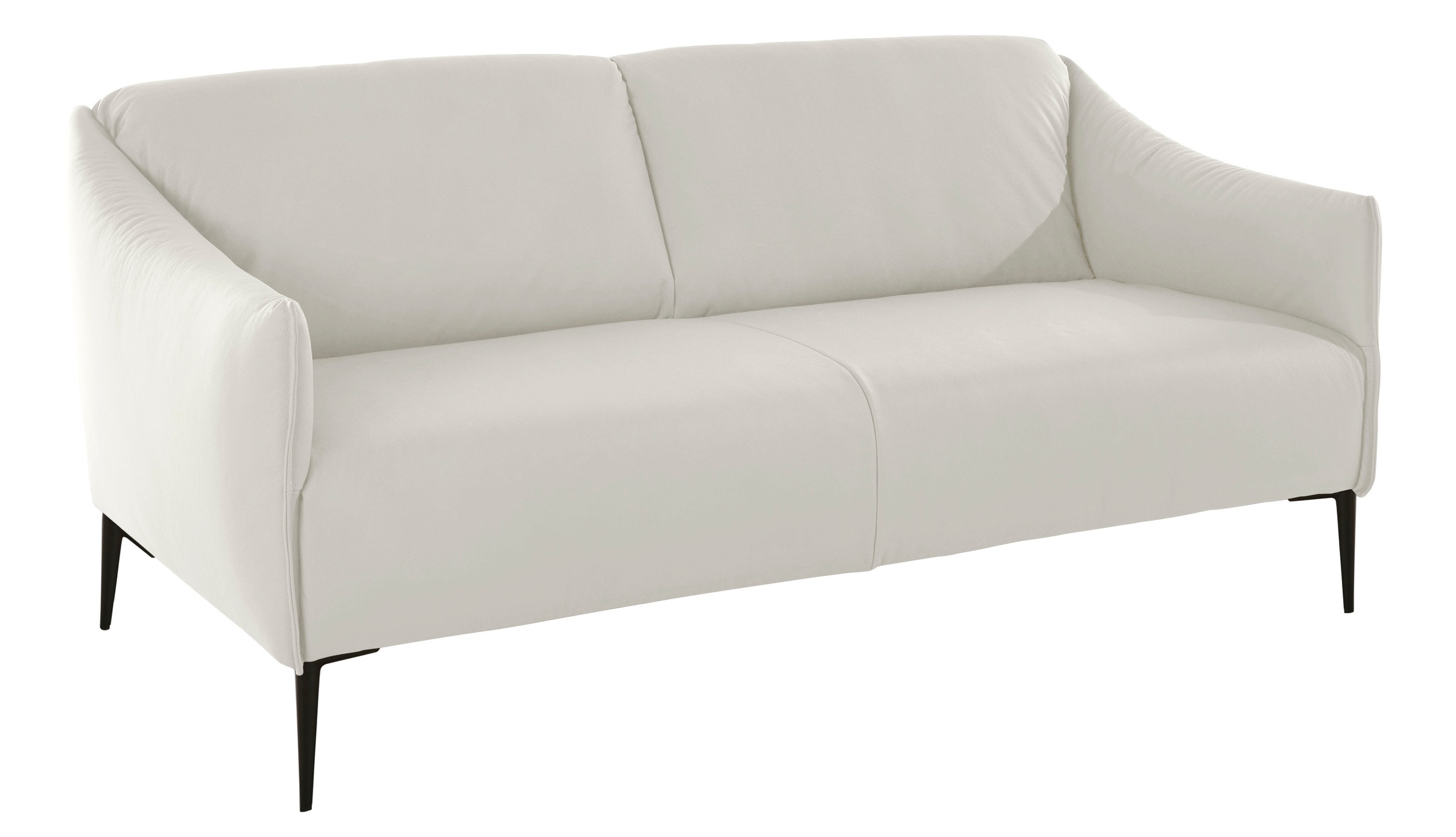 W.SCHILLIG 2,5-Sitzer »sally« mit Metallfüßen in Schwarz pulverbeschichtet, Breite 174 cm