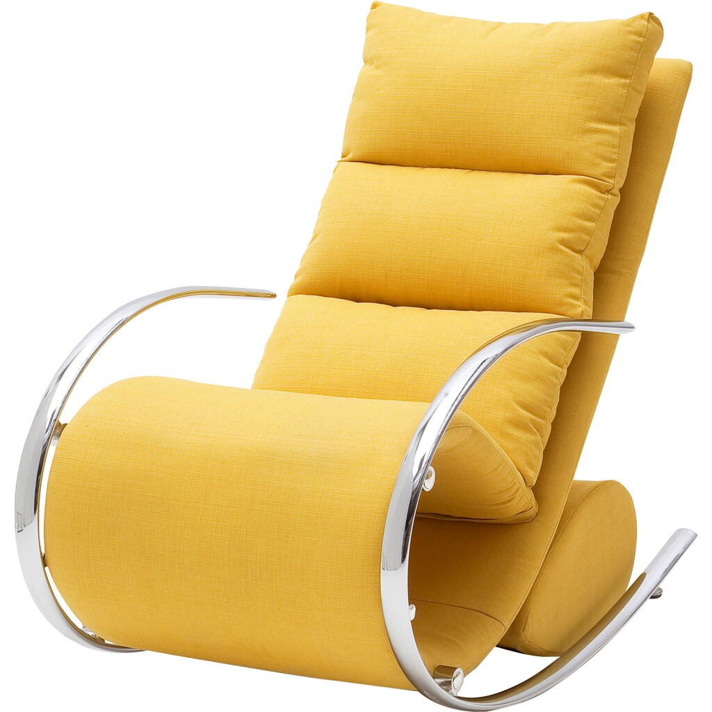 MCA furniture Relaxsessel »York«, Relaxsessel mit Hocker, belastbar bis 100 kg