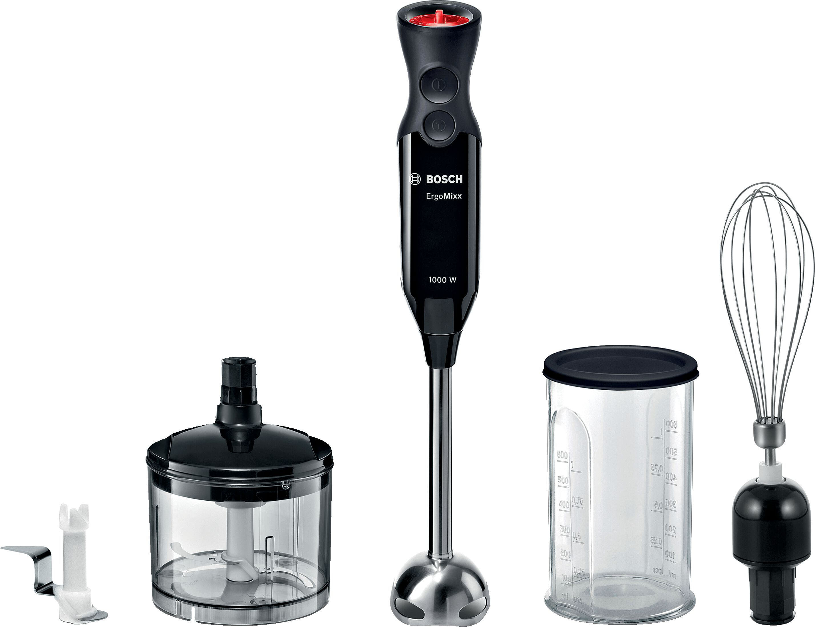 Stabmixer »MS61B6170«, 1000 W, extra leichte, 12 Stufen, inkl. Zerkleinerer,...
