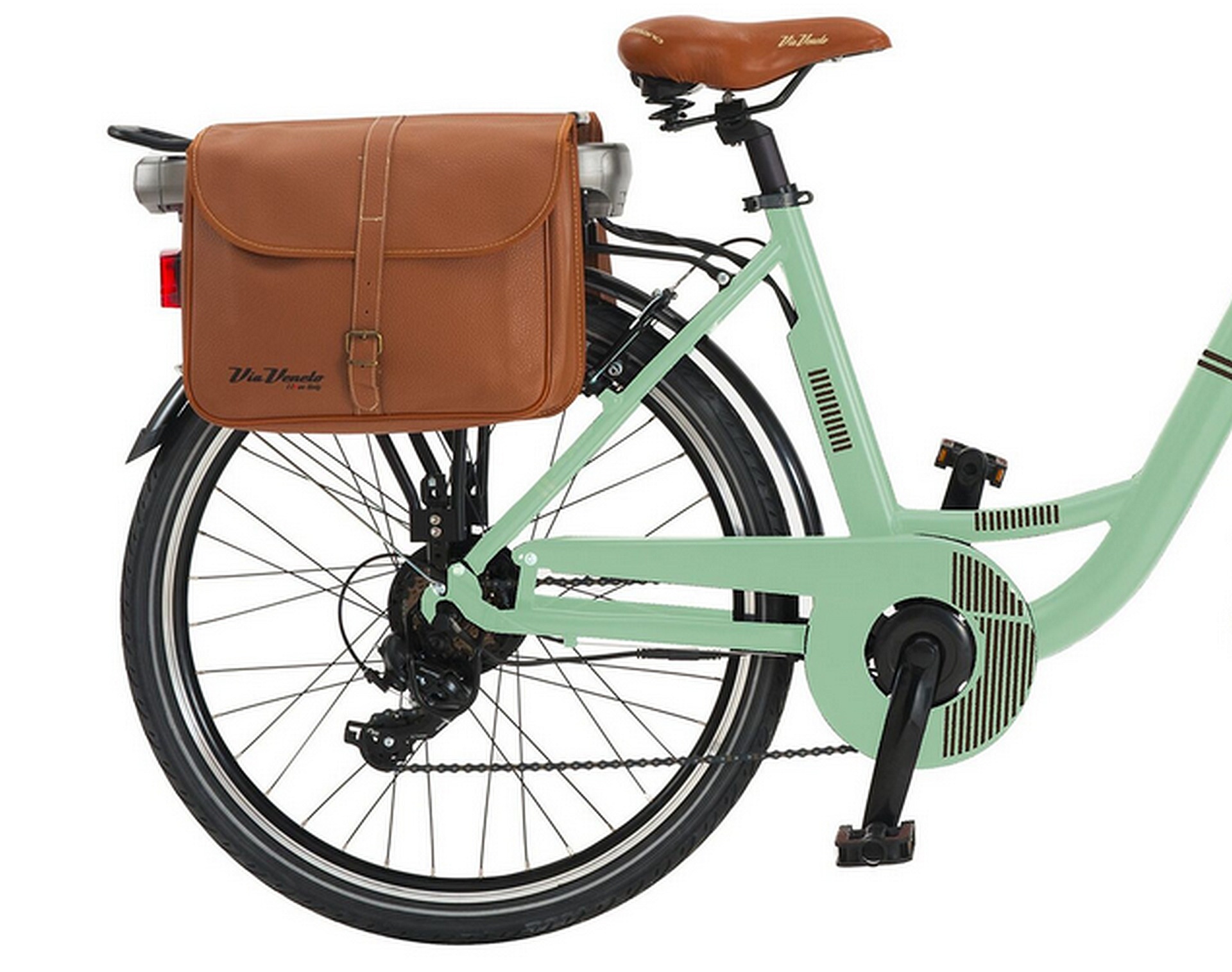 VENICE - I love Italy E-Bike »Elektro-Citybike MONOTUBO CLASSIC Lady 28 Zoll, mint«