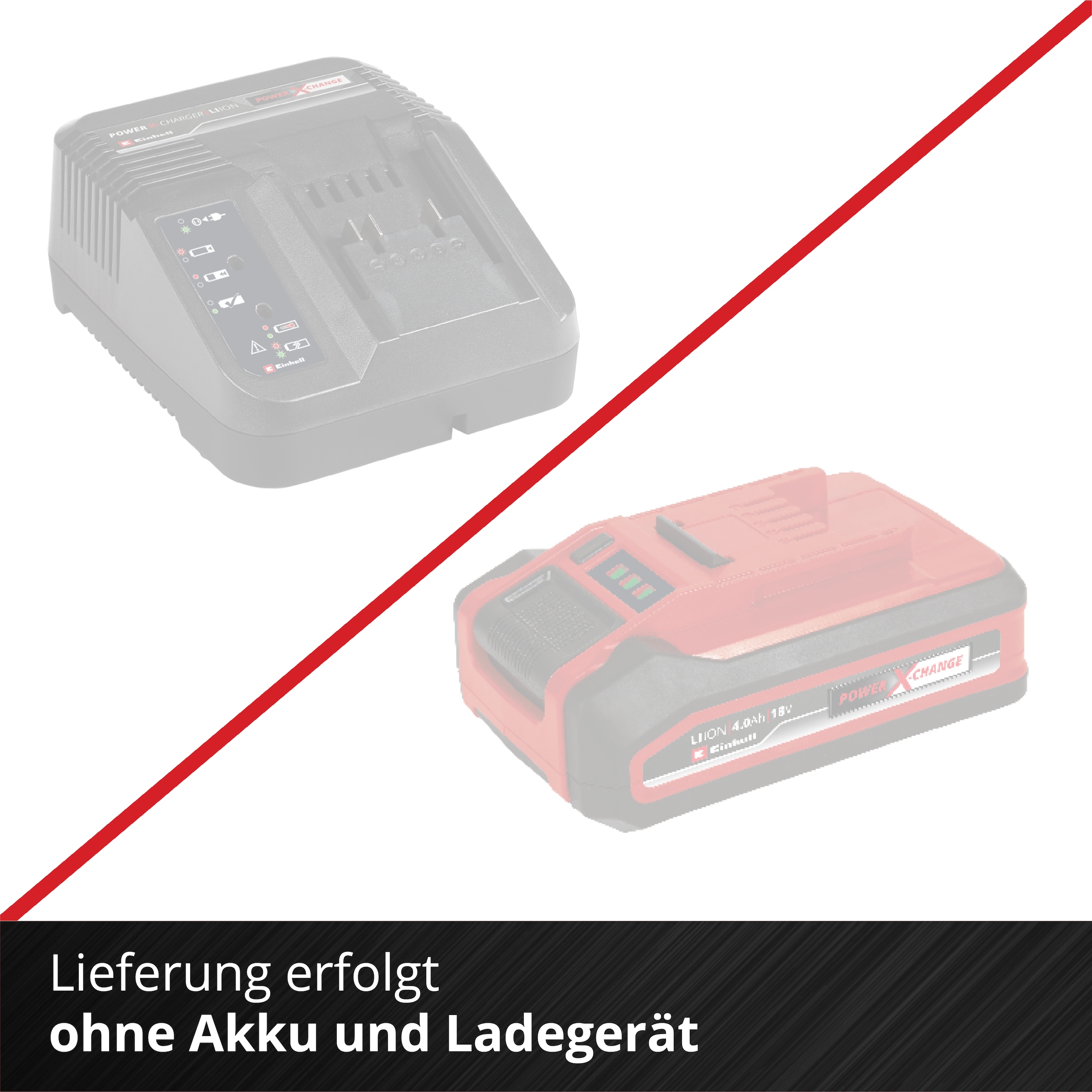 Einhell LED Arbeitsleuchte »TE-CL 18/2500 Li - Solo, Akku-Lampe« ohne Akku und Ladegerät