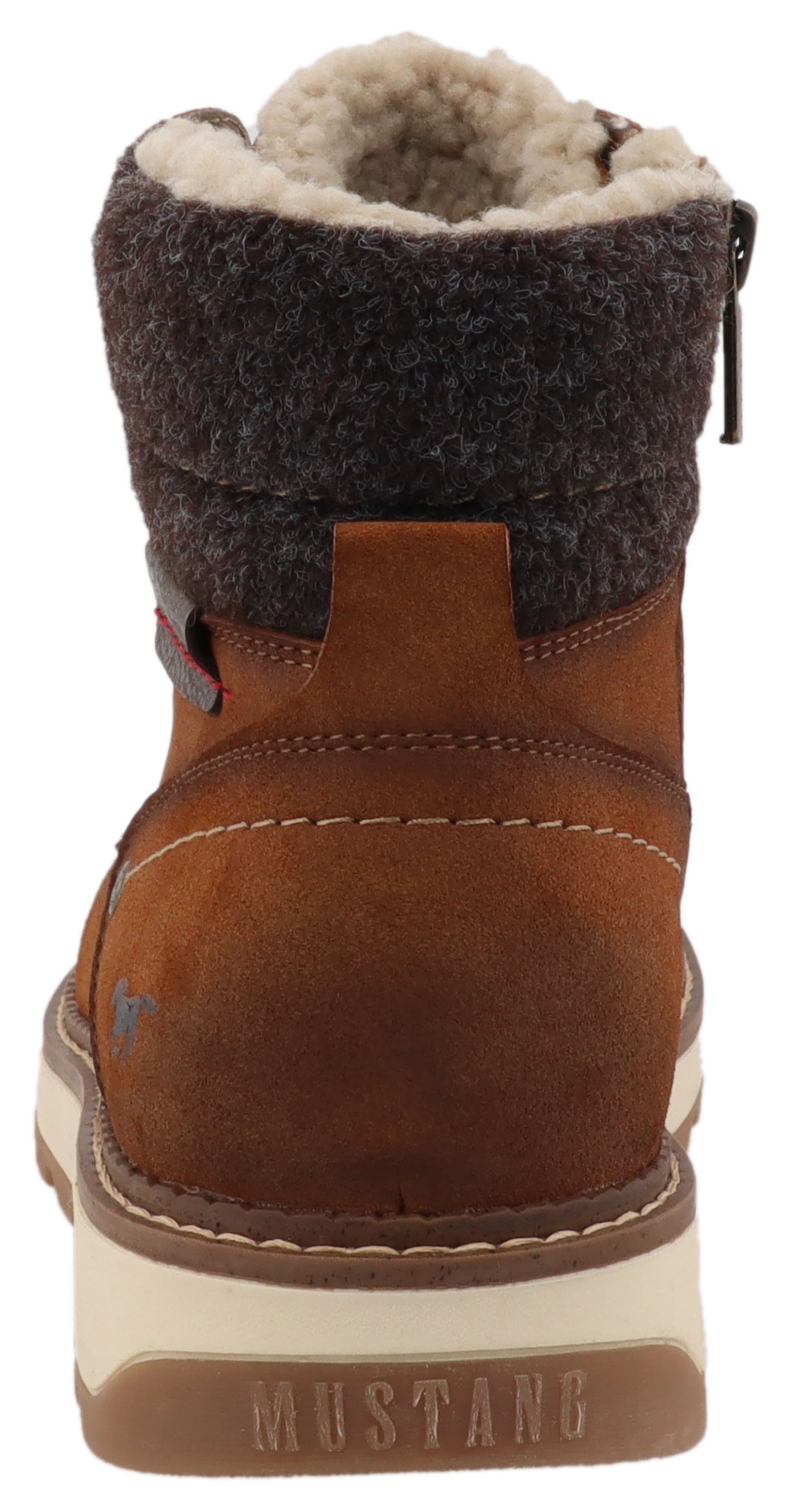Mustang Shoes Winterstiefelette »Elio«  Schnürstiefelette, Winterstiefelette mit Warmfutter