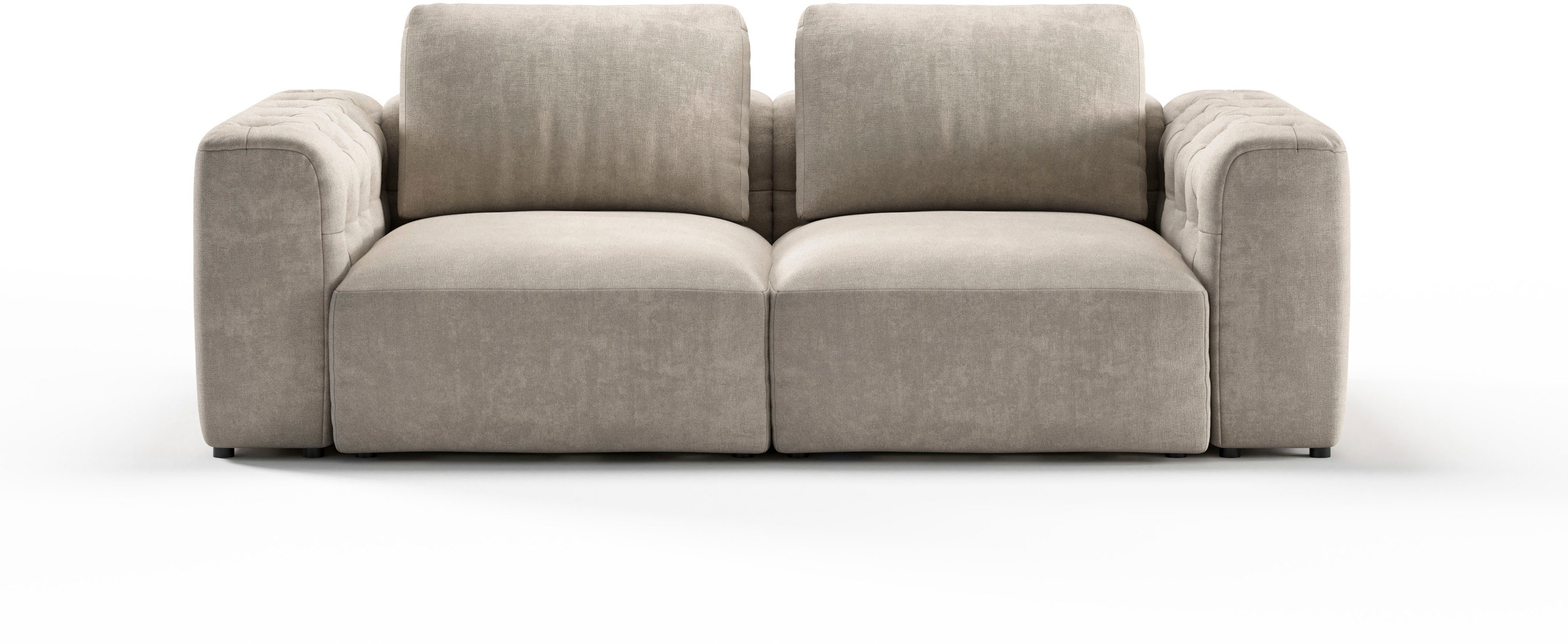 RAUM.ID 2-Sitzer »Cushid«, Modulsofa, bestehend aus 2 Teilen, Breite 218 cm
