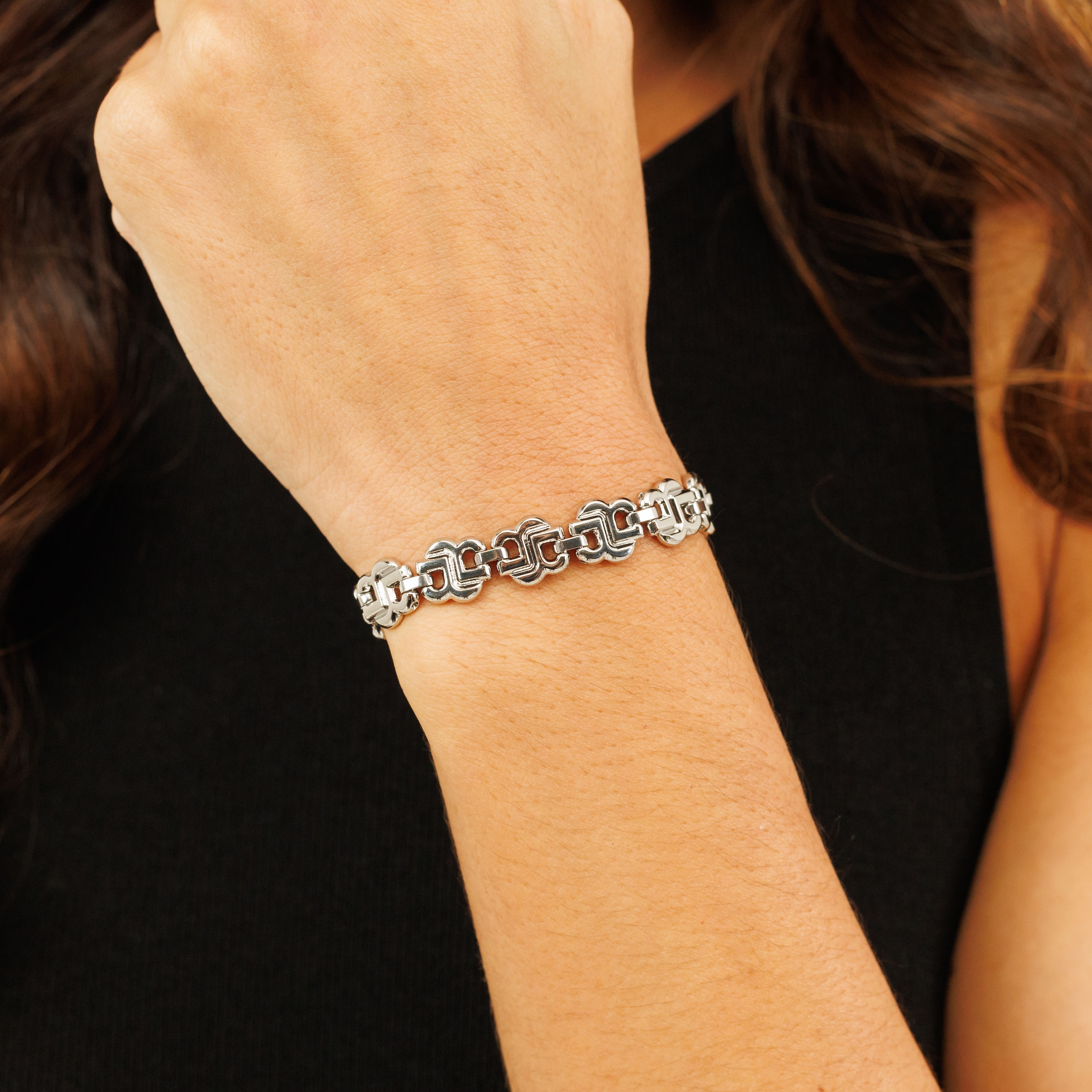 BOSS Armband »DOUBLE B STRAND, 1580740, 1580741«