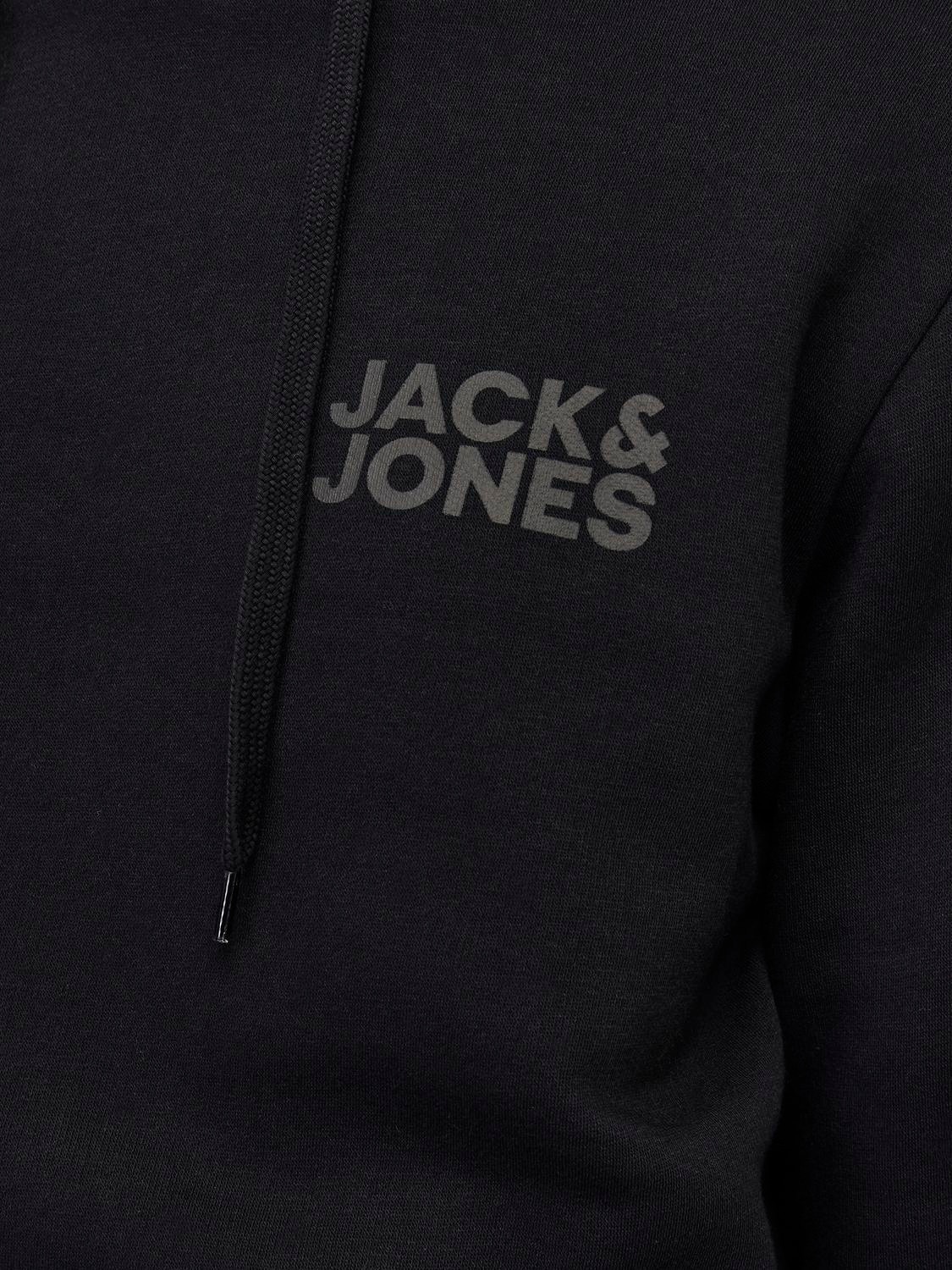 Jack & Jones Kapuzensweatshirt »JJECORP LOGO SWEAT HOOD NOOS«, Baumwollmischung, regular fit
