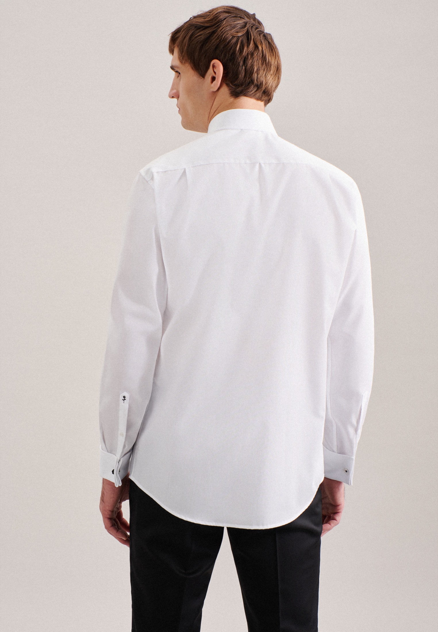 seidensticker Businesshemd »Schwarze Rose« Regular 1/1 Kentkragen Uni