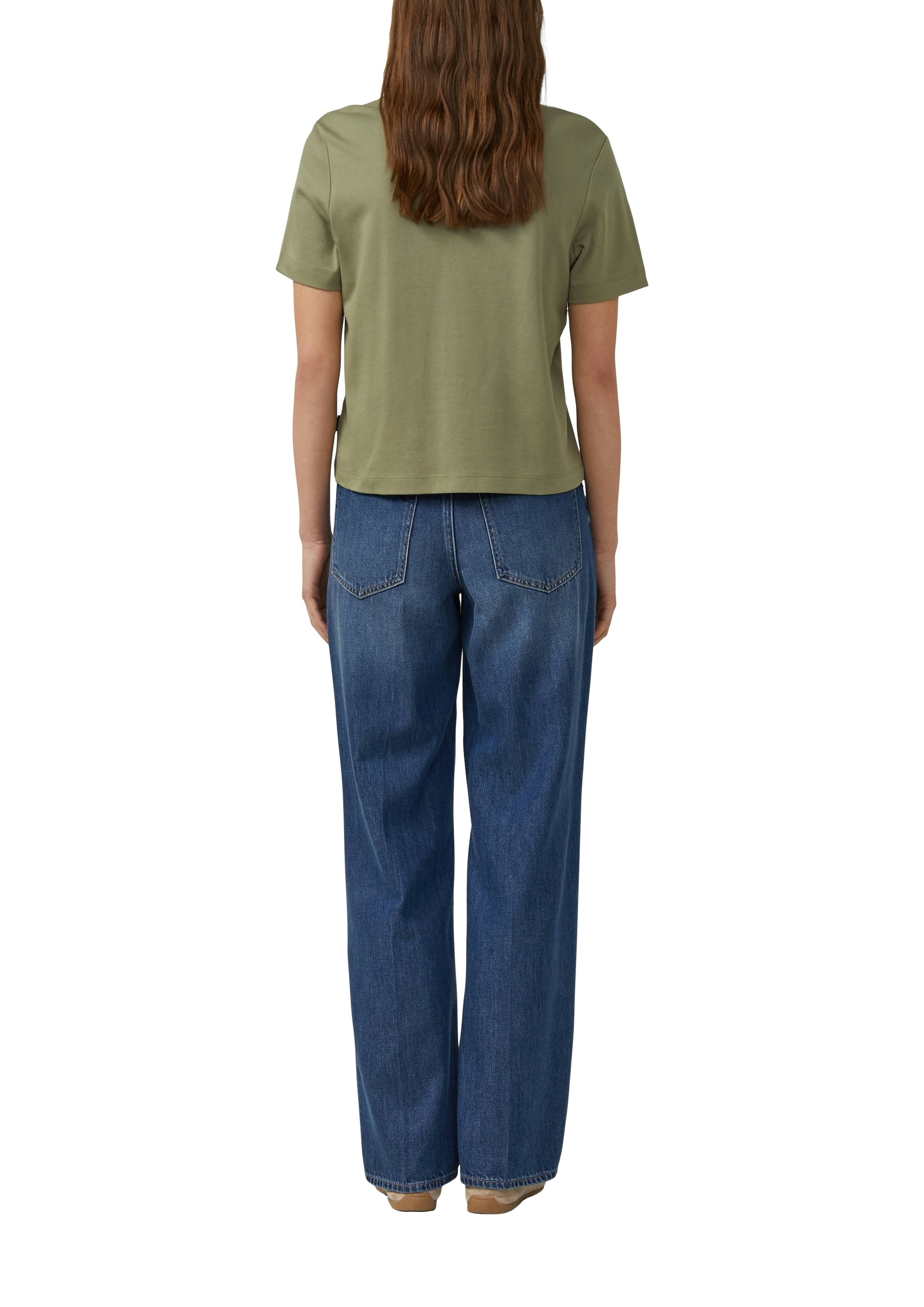 s.Oliver T-Shirt Sommershirt unifarben