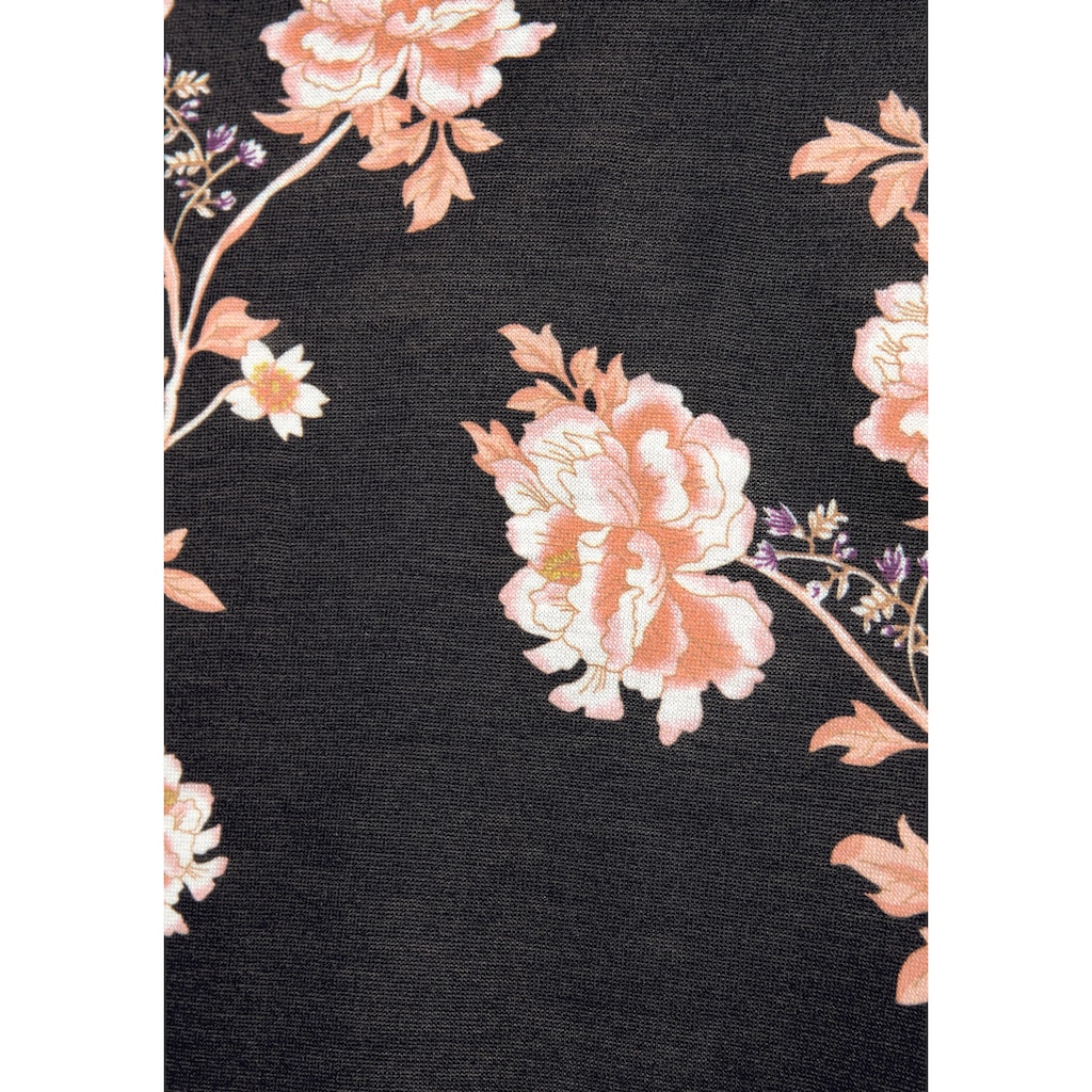 LASCANA Strandkleid mit floralem Alloverdruck CB7805