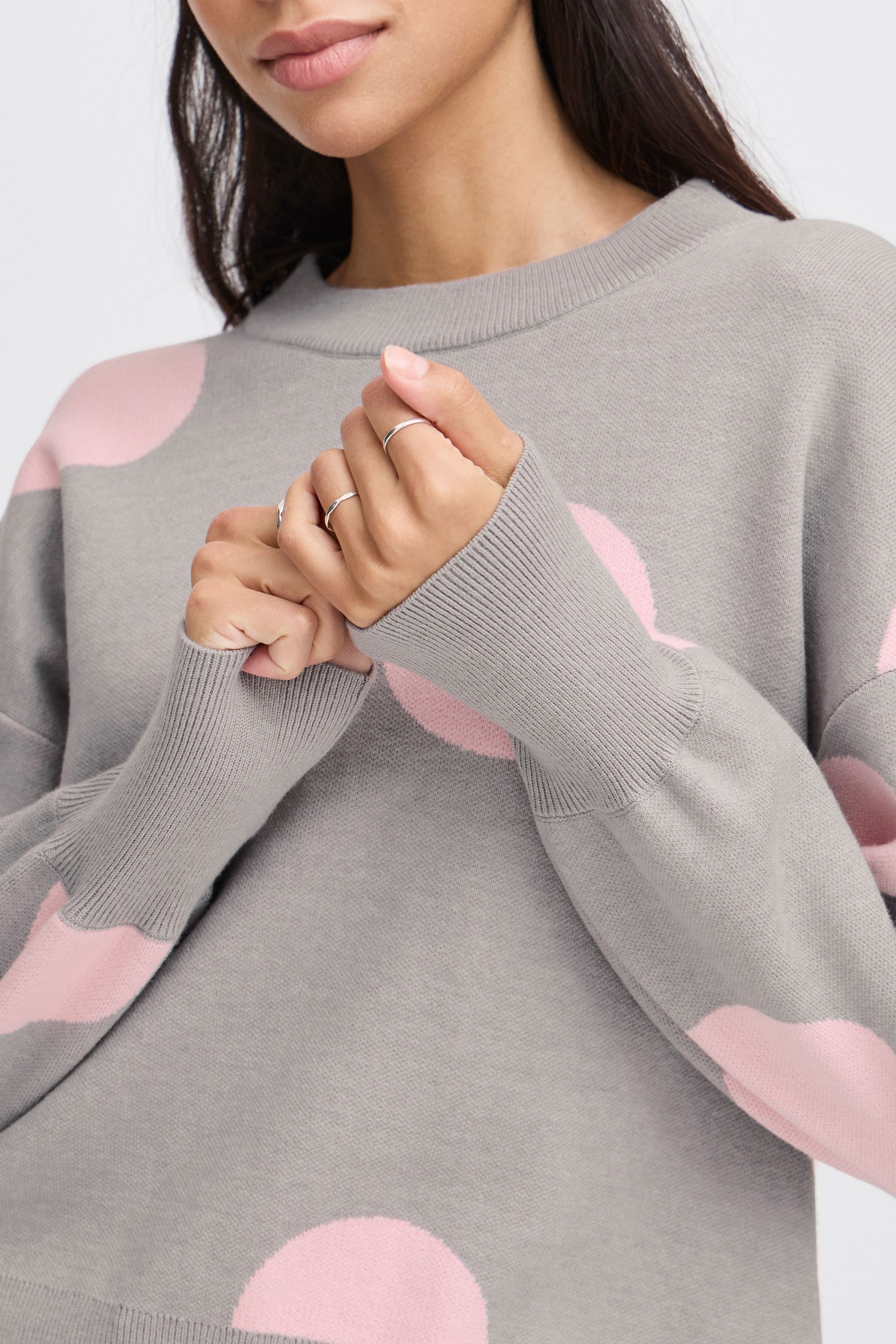 b.young Strickpullover »Strickpullover BYOMME DOT JUMPER -«