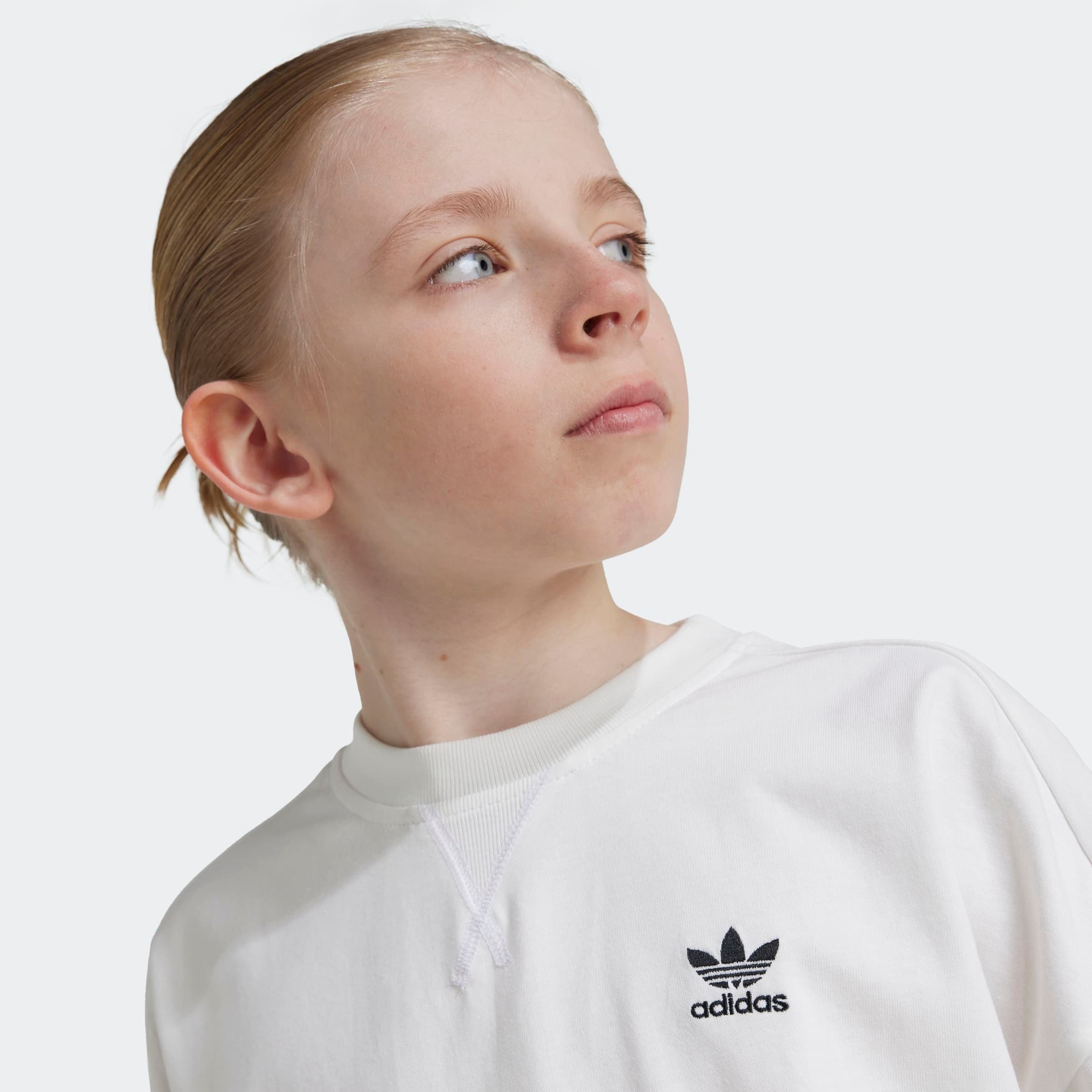 adidas Originals T-Shirt »KIDS« lockere Passform, für Kinder, mit aufgesticktem Trefoil Logo