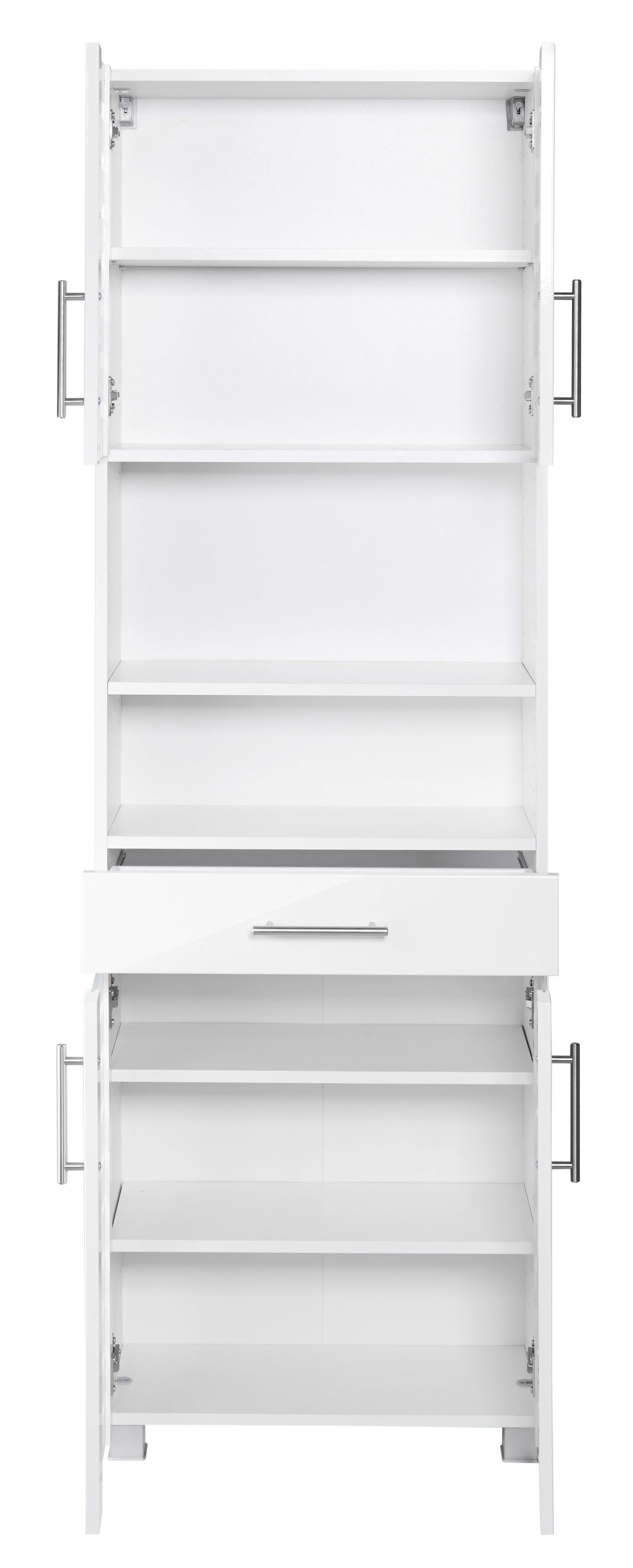 welltime Seitenschrank »Jaca«, Breite 60 cm, mit MDF Hochglanz-Fronten