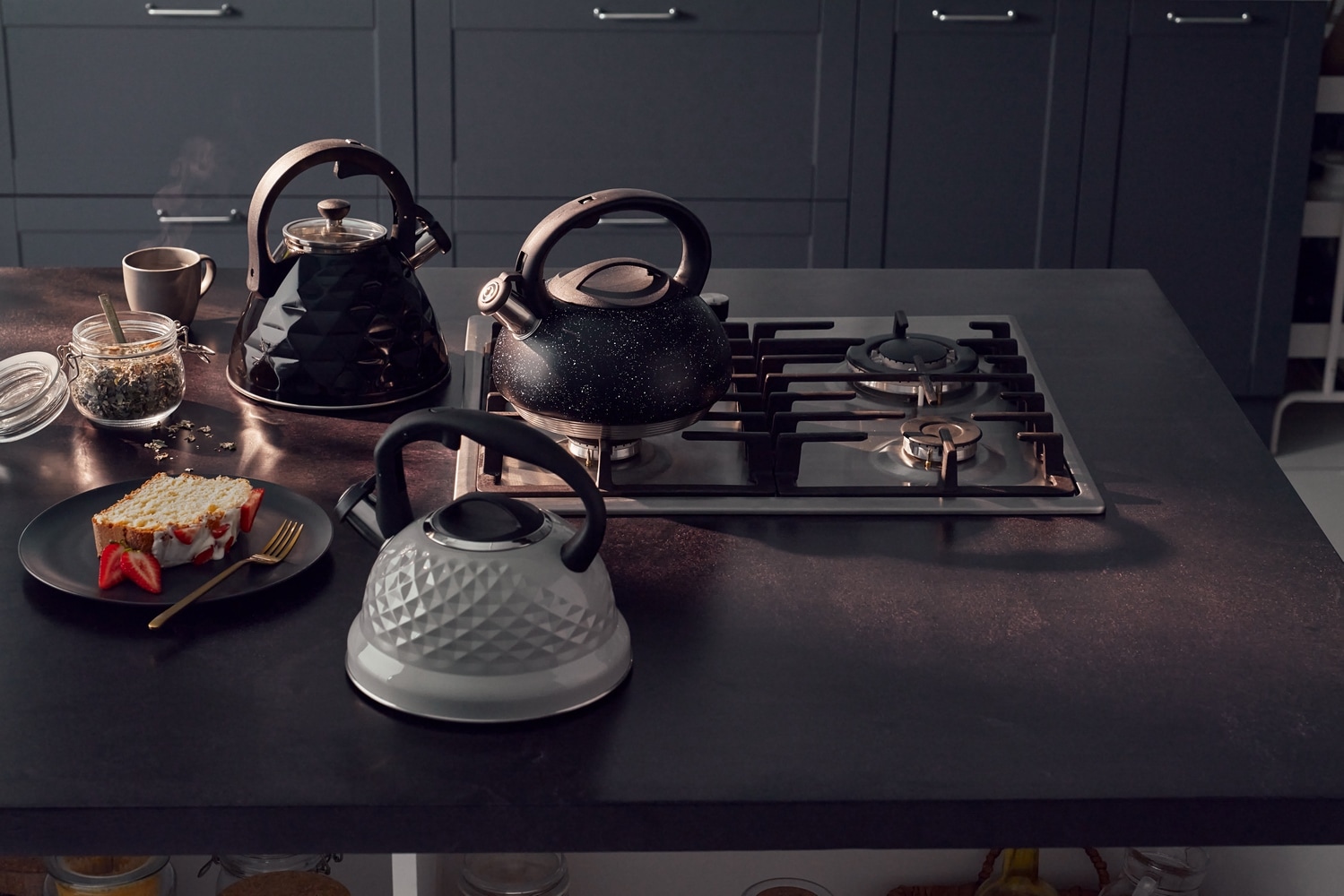 RESTO Kitchenware Wasserkessel »Almaaz, im Geschenkkarton« 2 Stk. tlg. Edelstahl 18/10