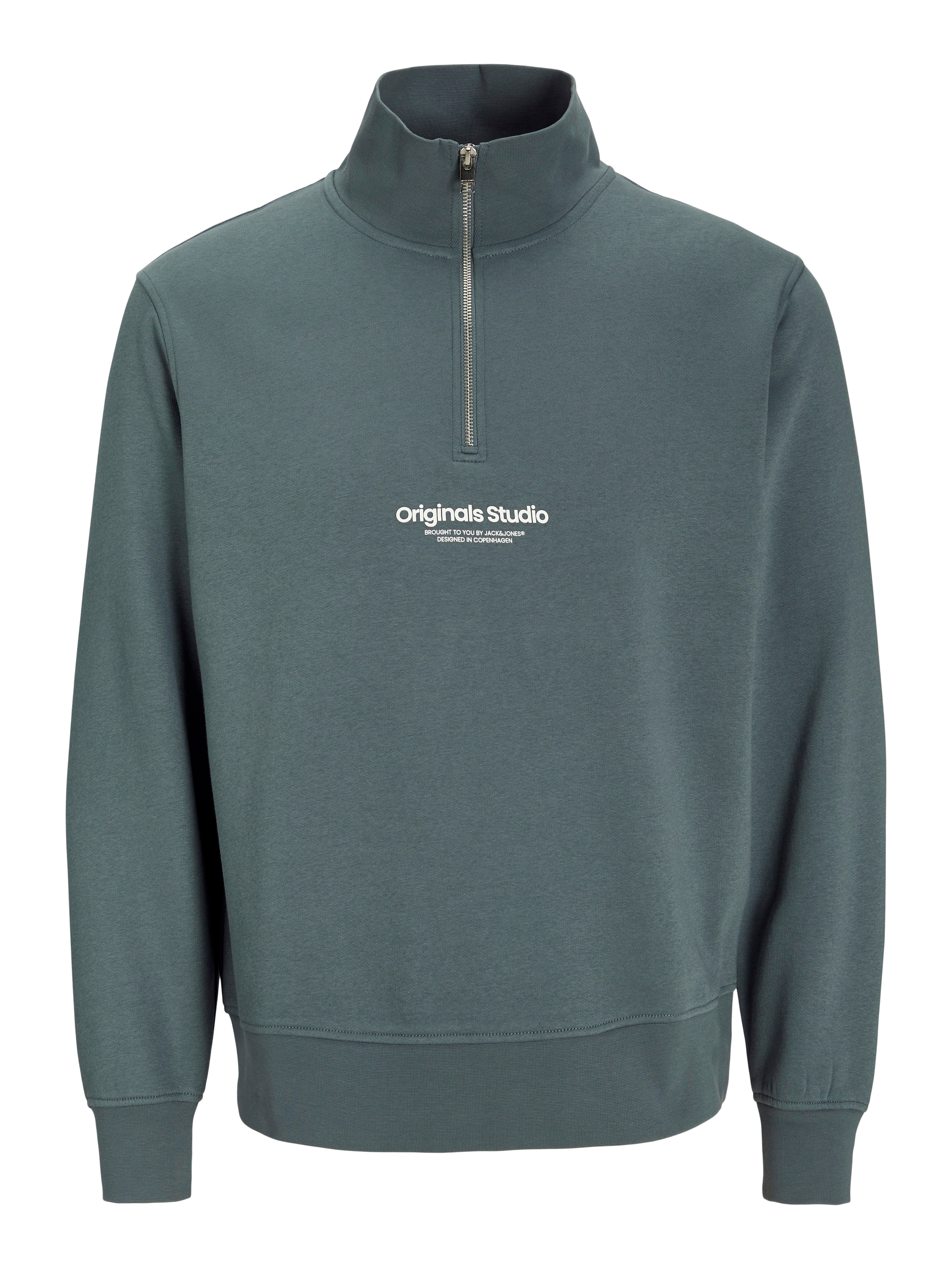 Jack & Jones Sweatshirt »JORVESTERBRO SWEAT QUARTER ZIP HN NOOS«, im Troyer-Look