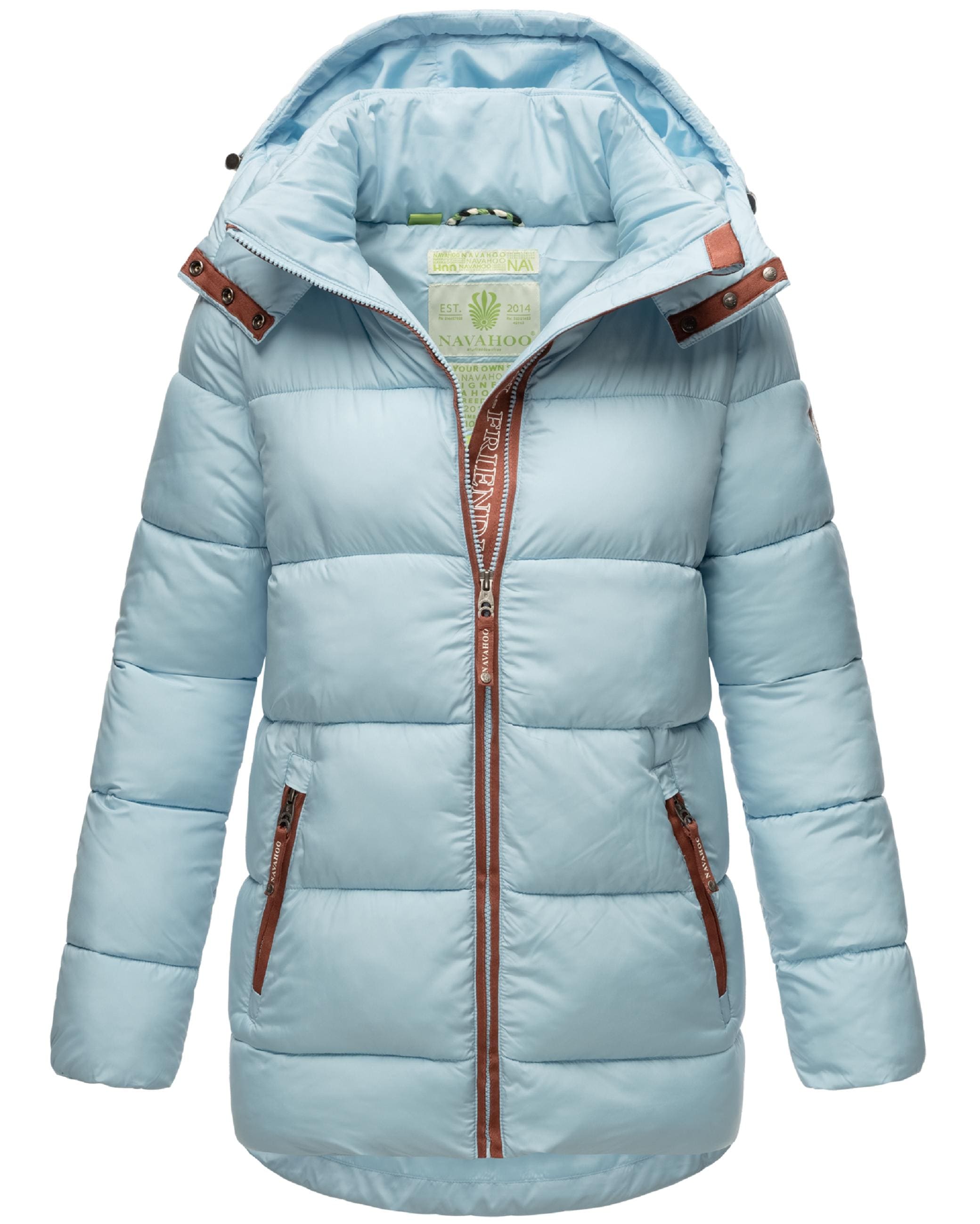 Navahoo Winterjacke »Winterjacke Wattewölkchen«, mit Kapuze