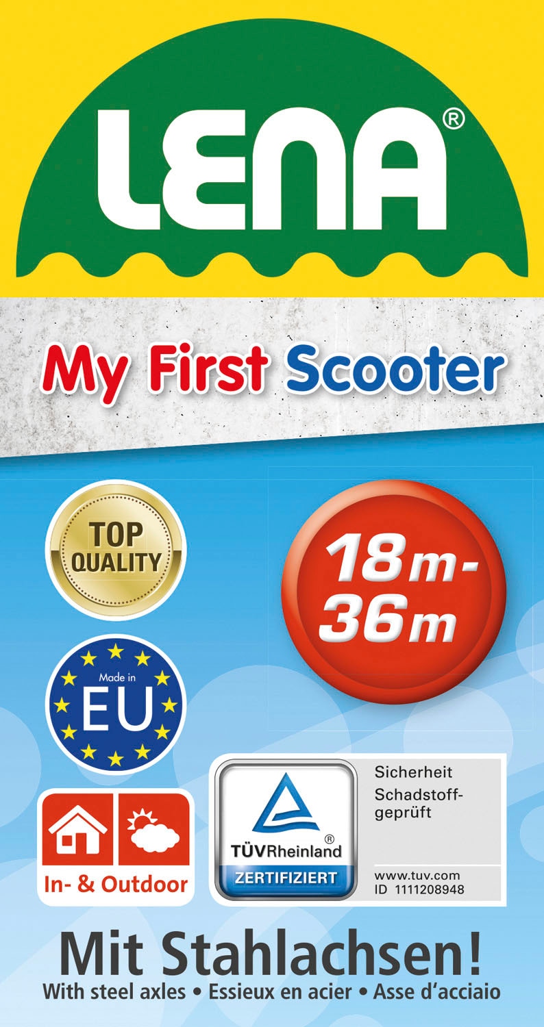 Lena® Kinderfahrzeug Lauflernhilfe »My in First Scooter«, bei Made Europe